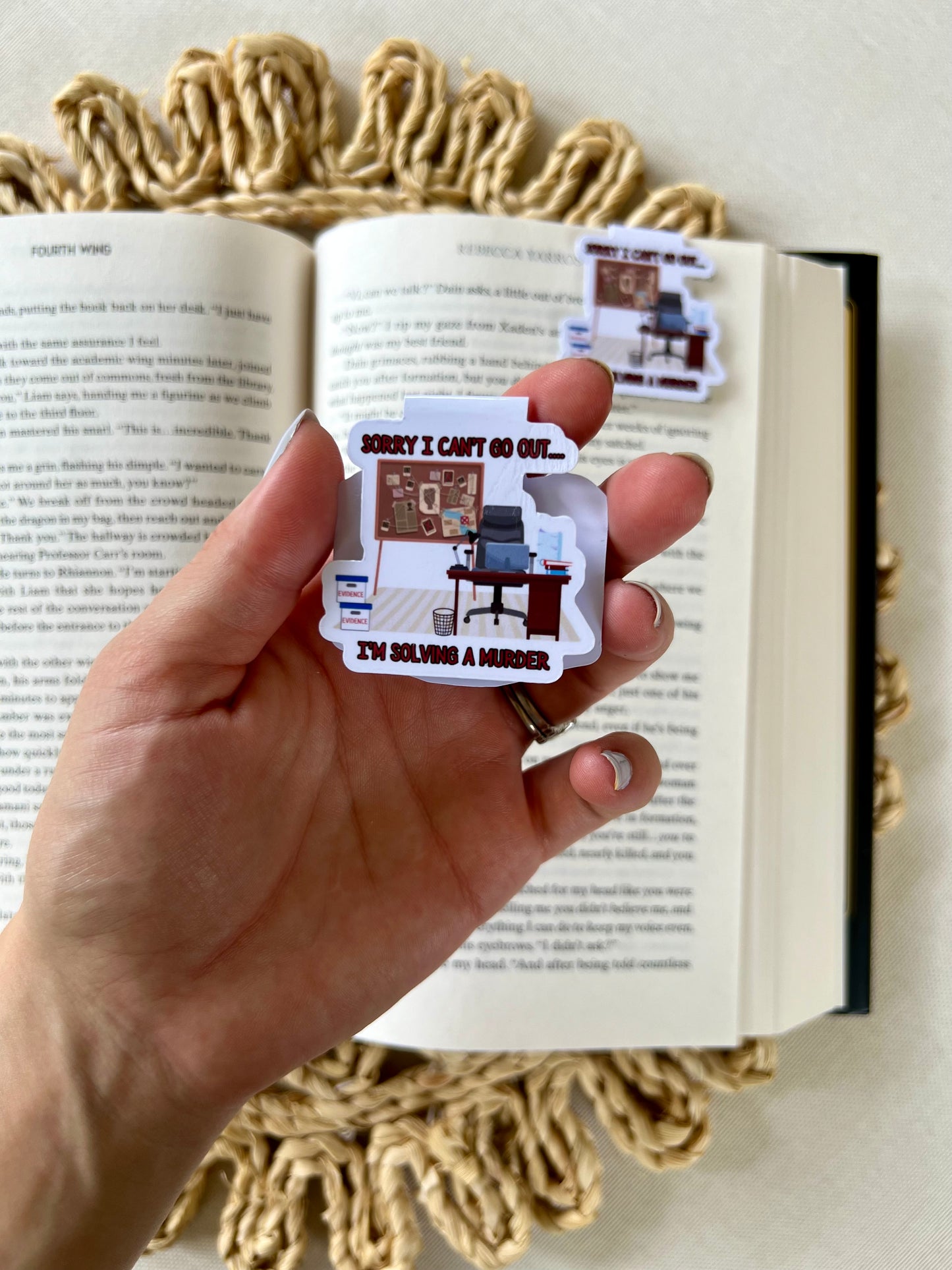 Solving Murders Magnetic Bookmark