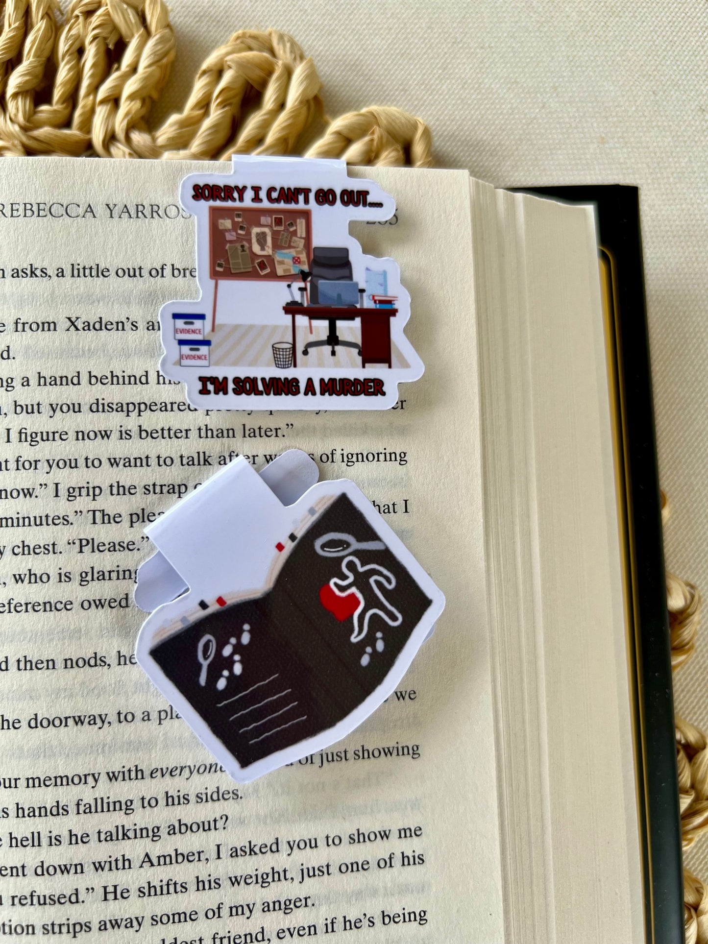 Solving Murders Magnetic Bookmark