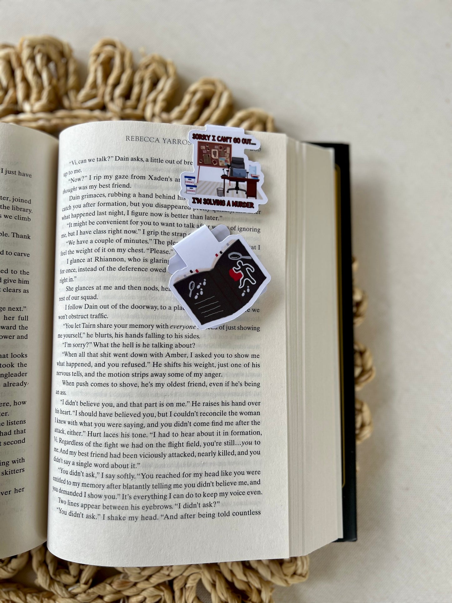 Solving Murders Magnetic Bookmark