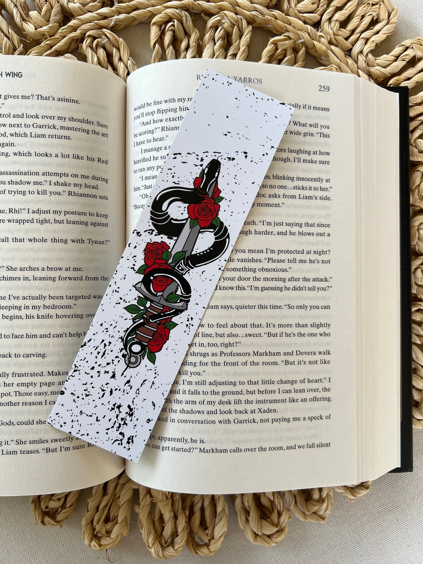 Snake & Dagger Classic Bookmark
