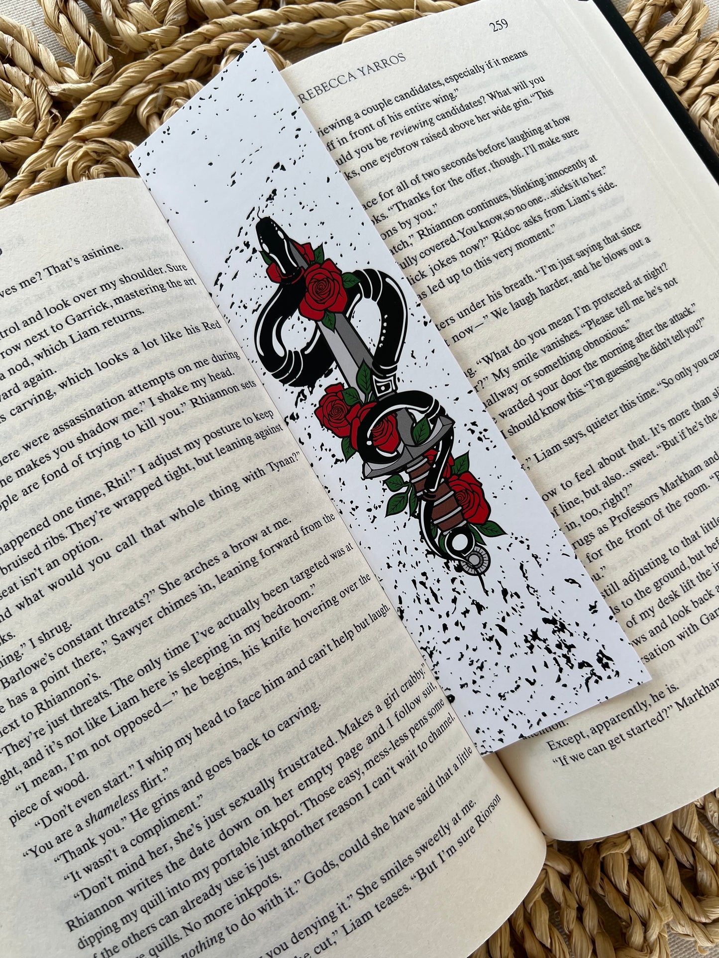 Snake & Dagger Classic Bookmark