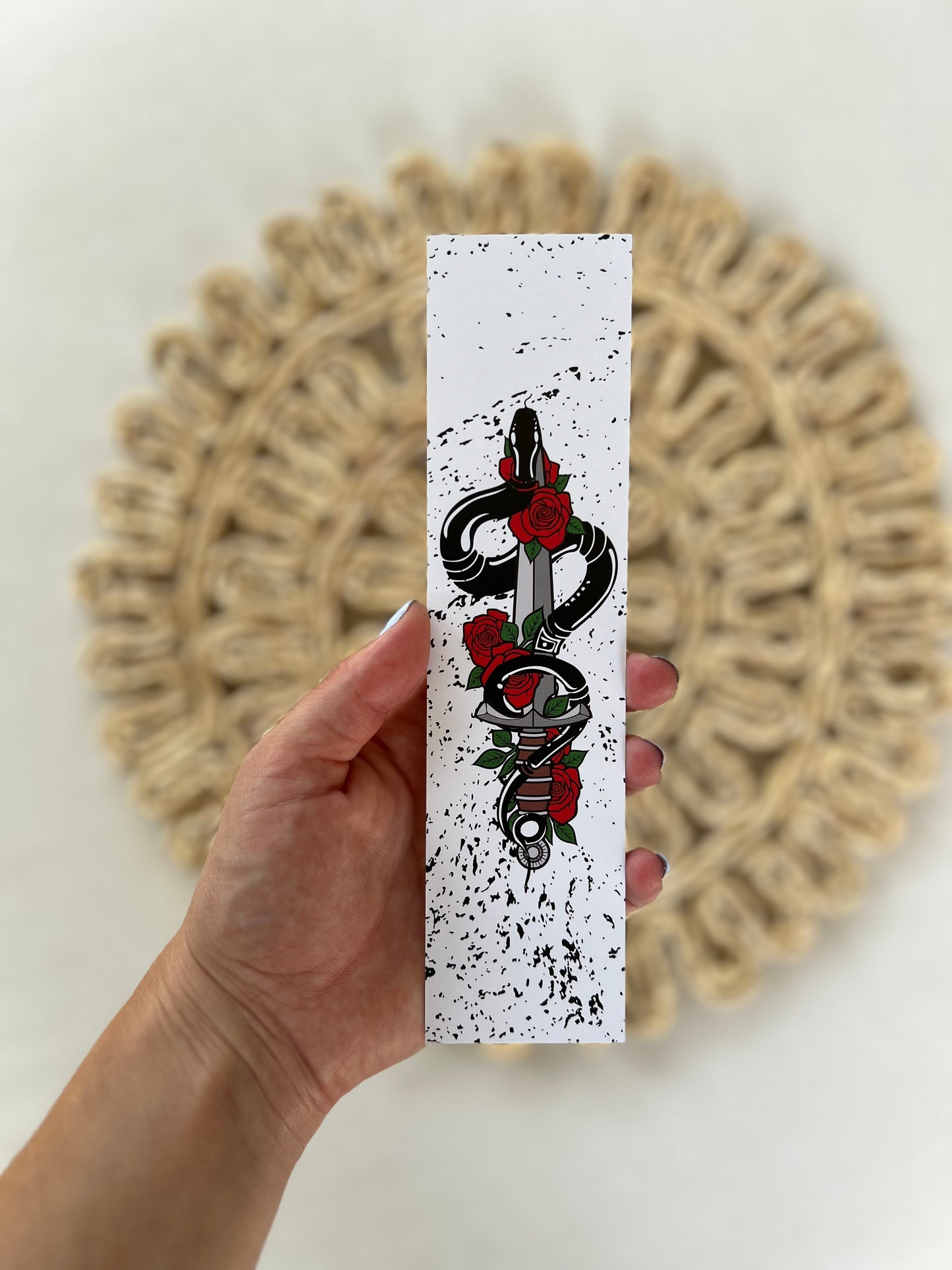 Snake & Dagger Classic Bookmark