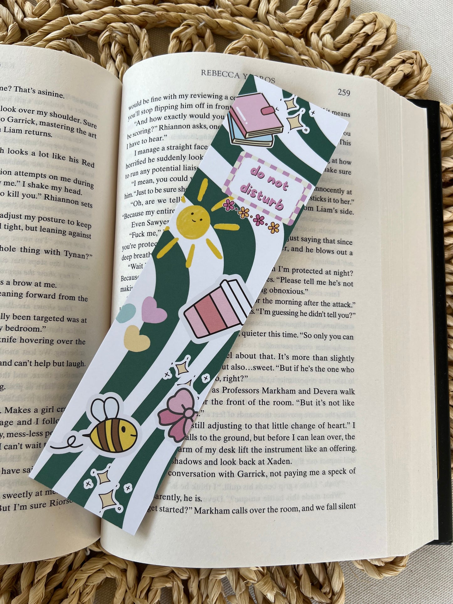 Do not disturb stickers Classic Bookmark