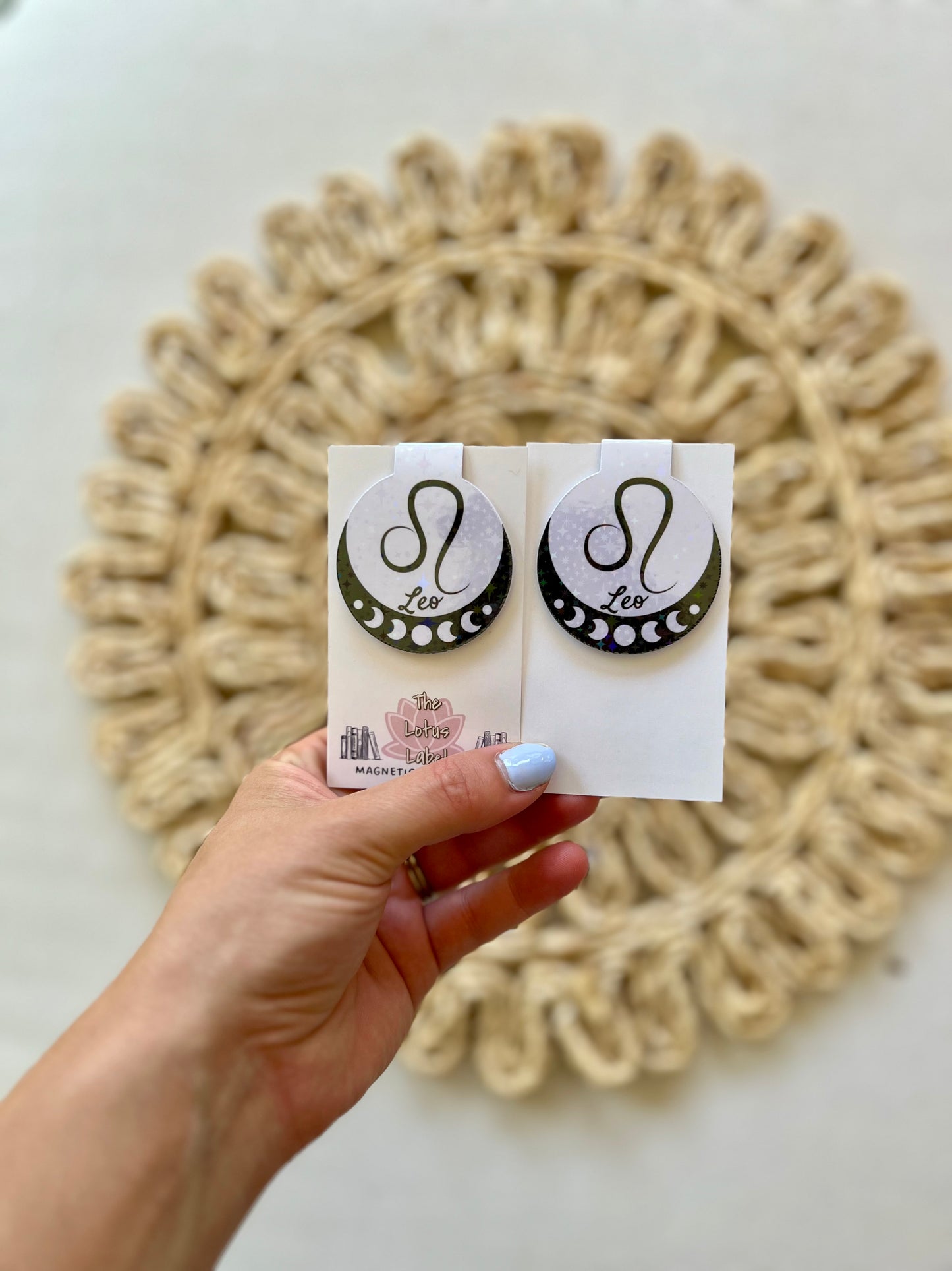 Leo Magnetic Bookmark