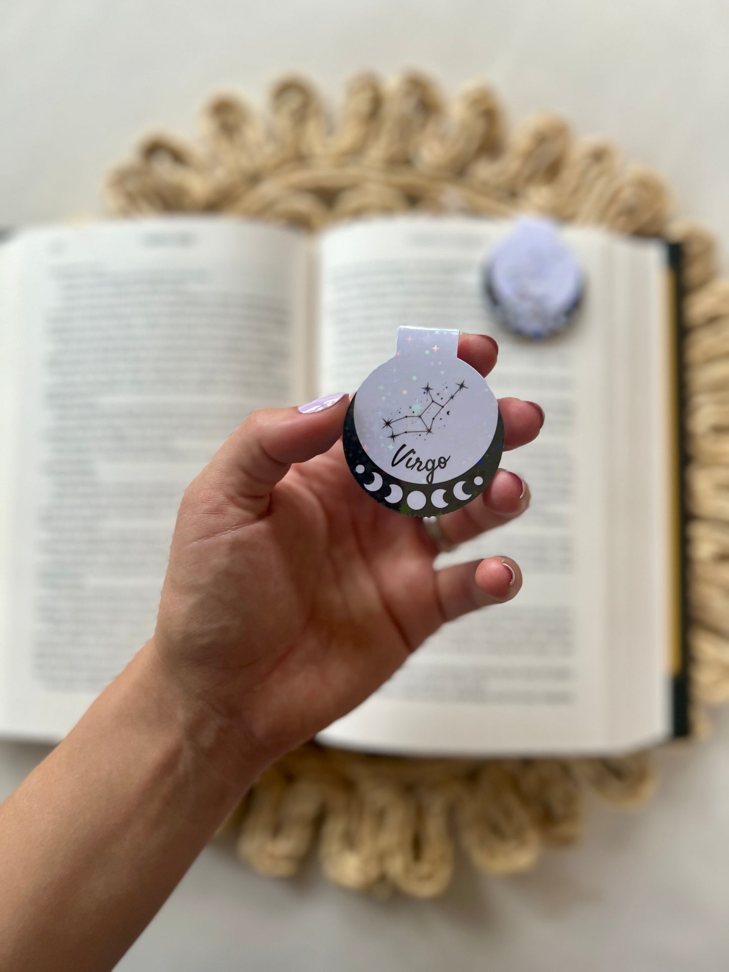 Virgo Magnetic Bookmark