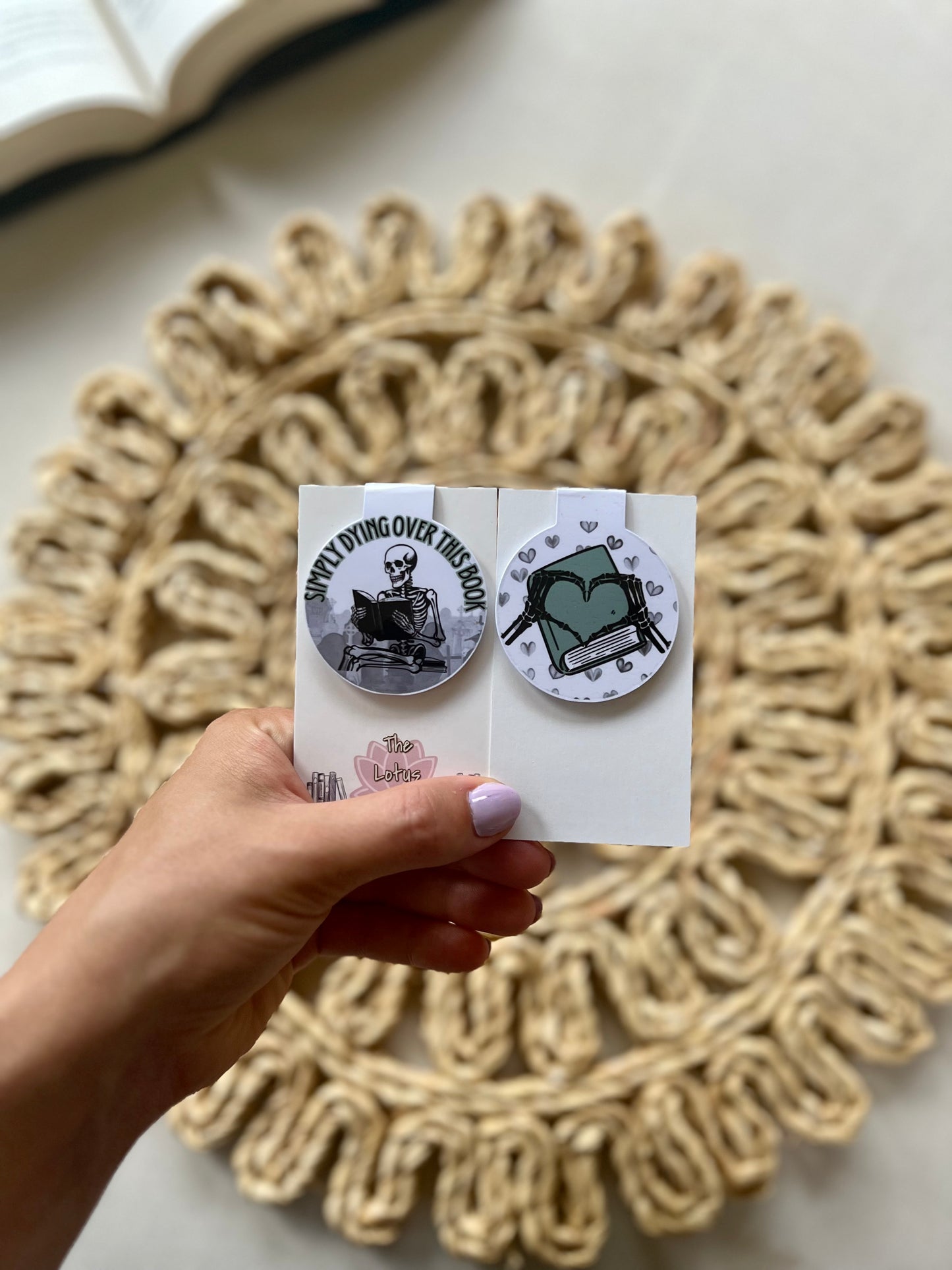 Simply Dying Magnetic Bookmark