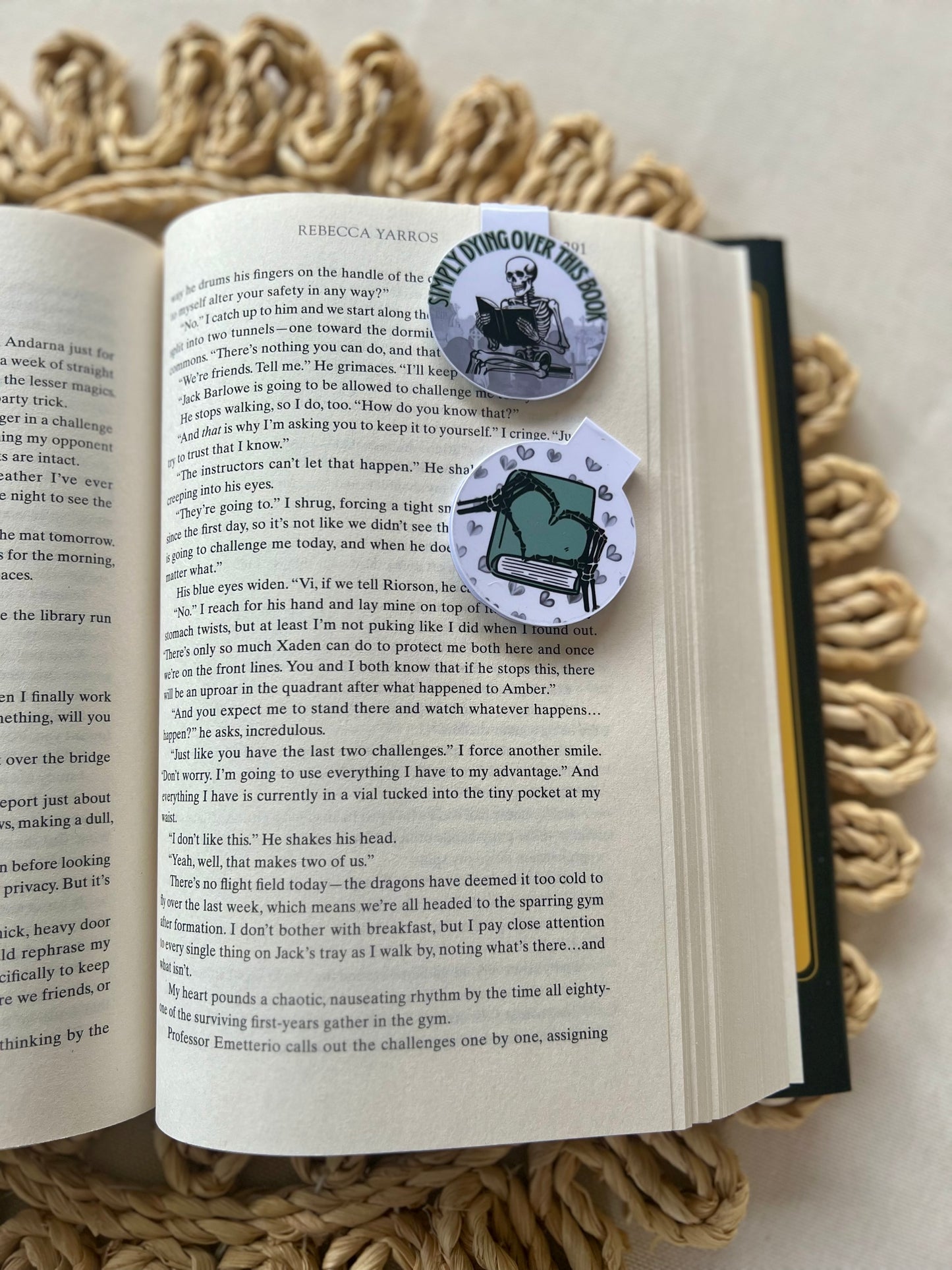 Simply Dying Magnetic Bookmark