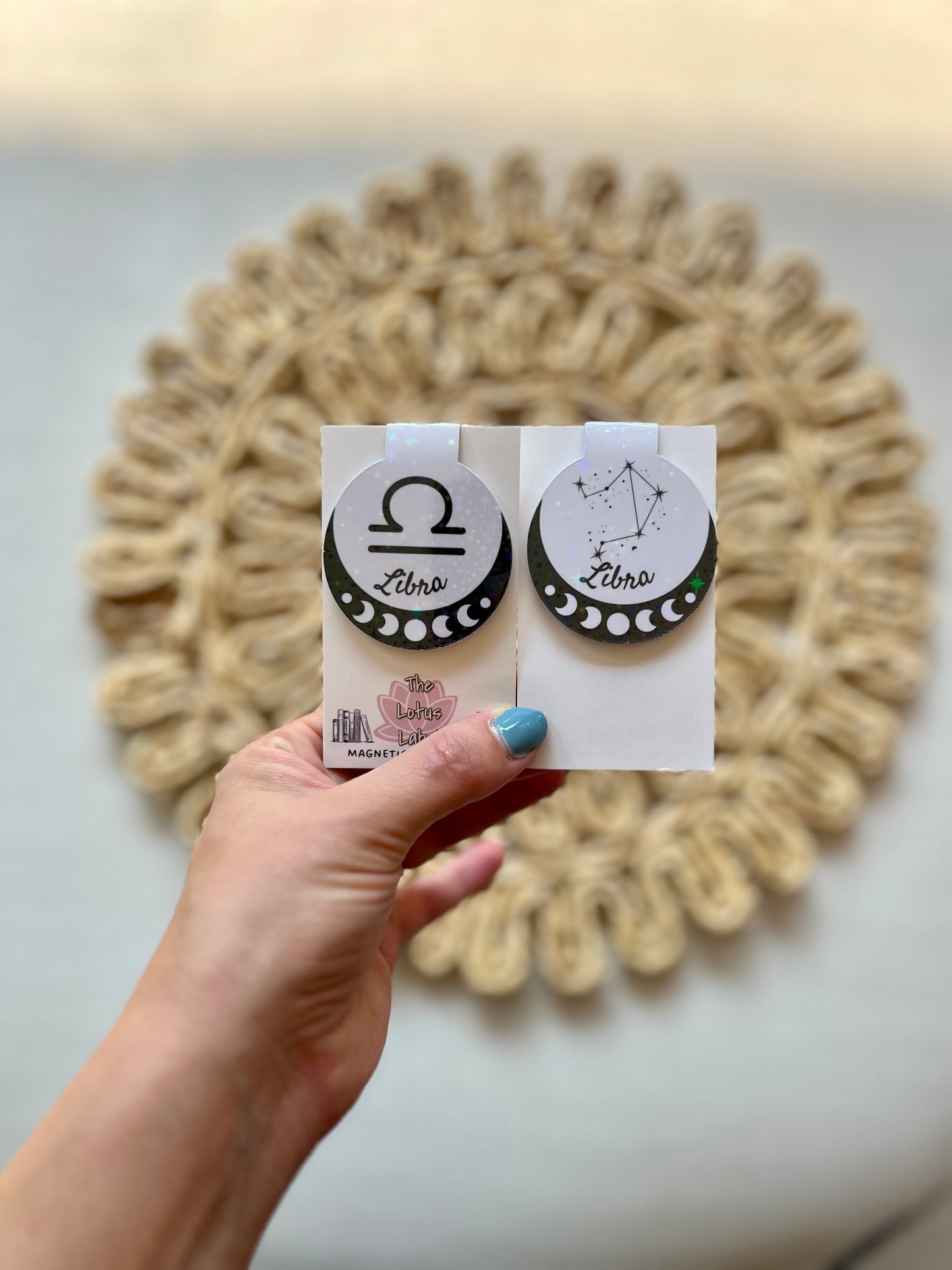 Libra Magnetic Bookmark