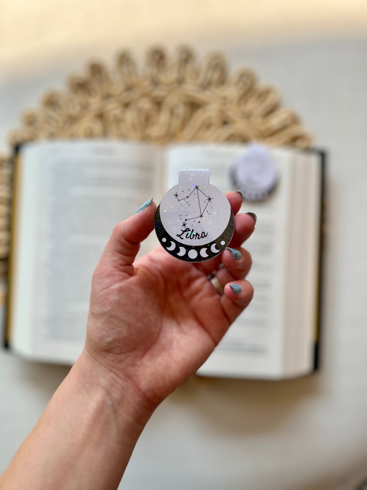 Libra Magnetic Bookmark
