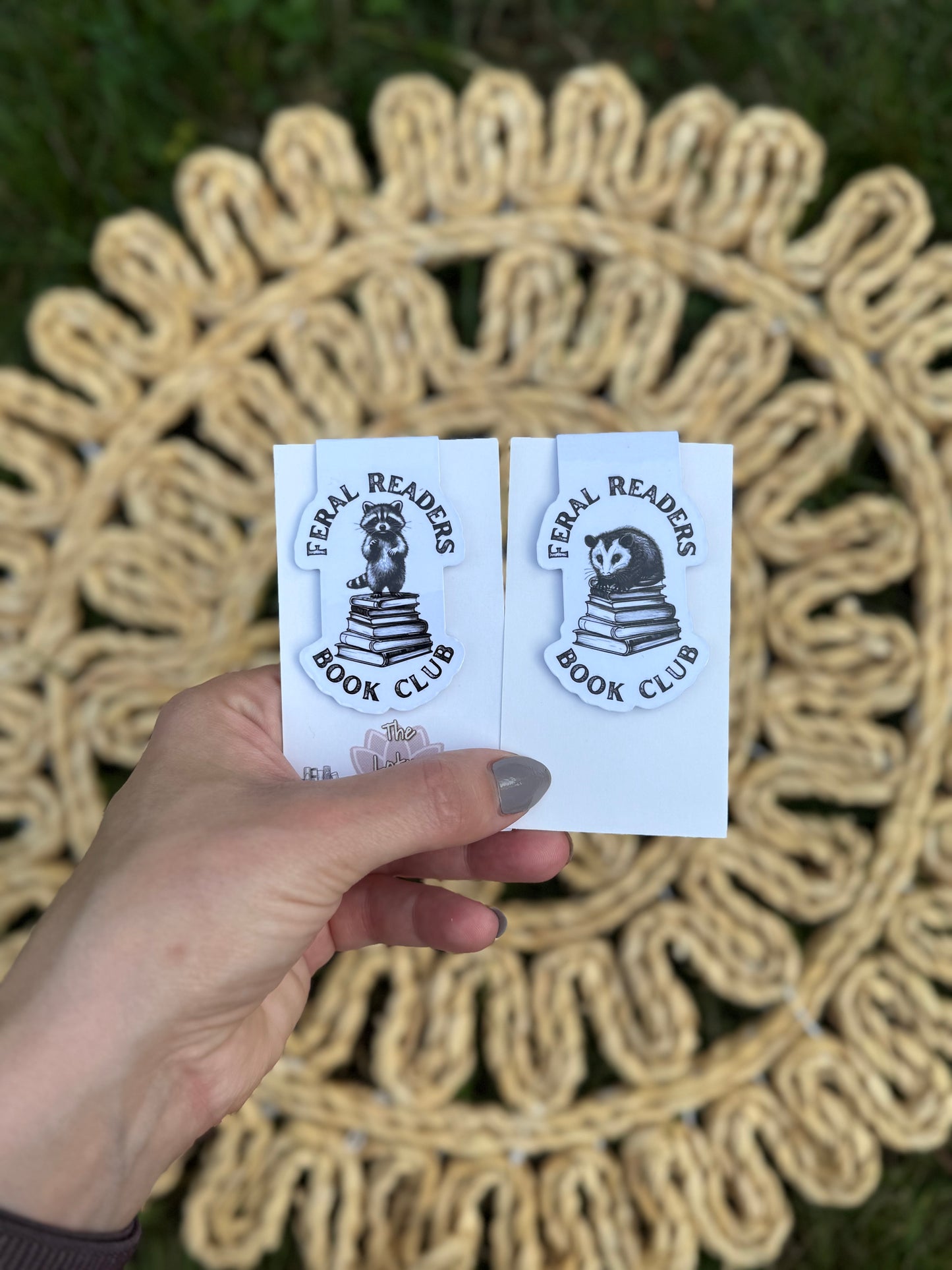 Feral Readers Magnetic Bookmark