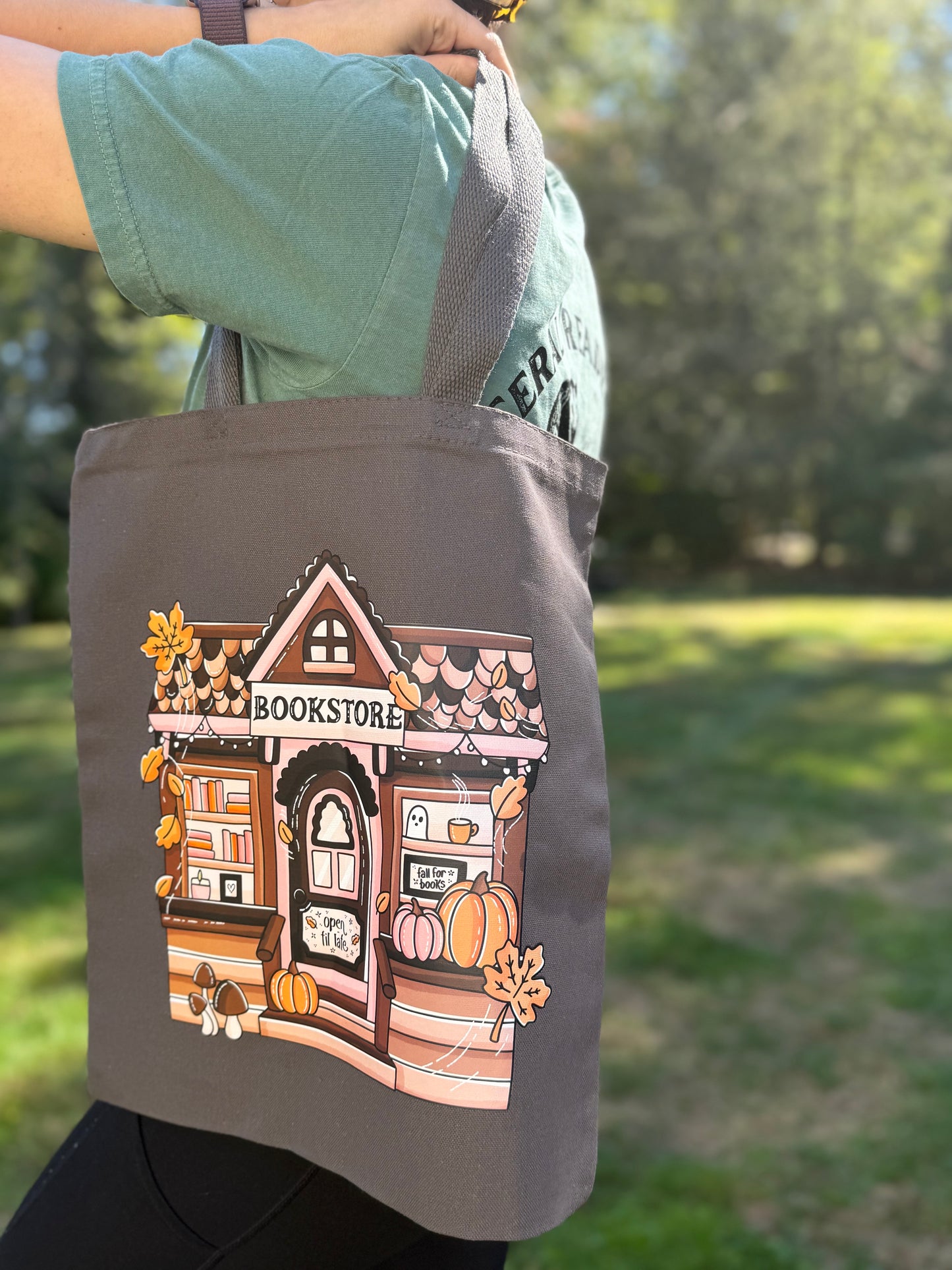 Fall Bookstore Tote Bag