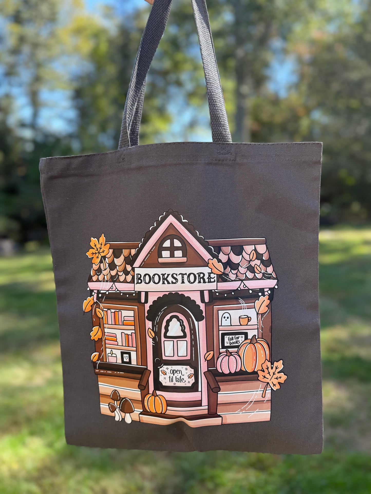 Fall Bookstore Tote Bag