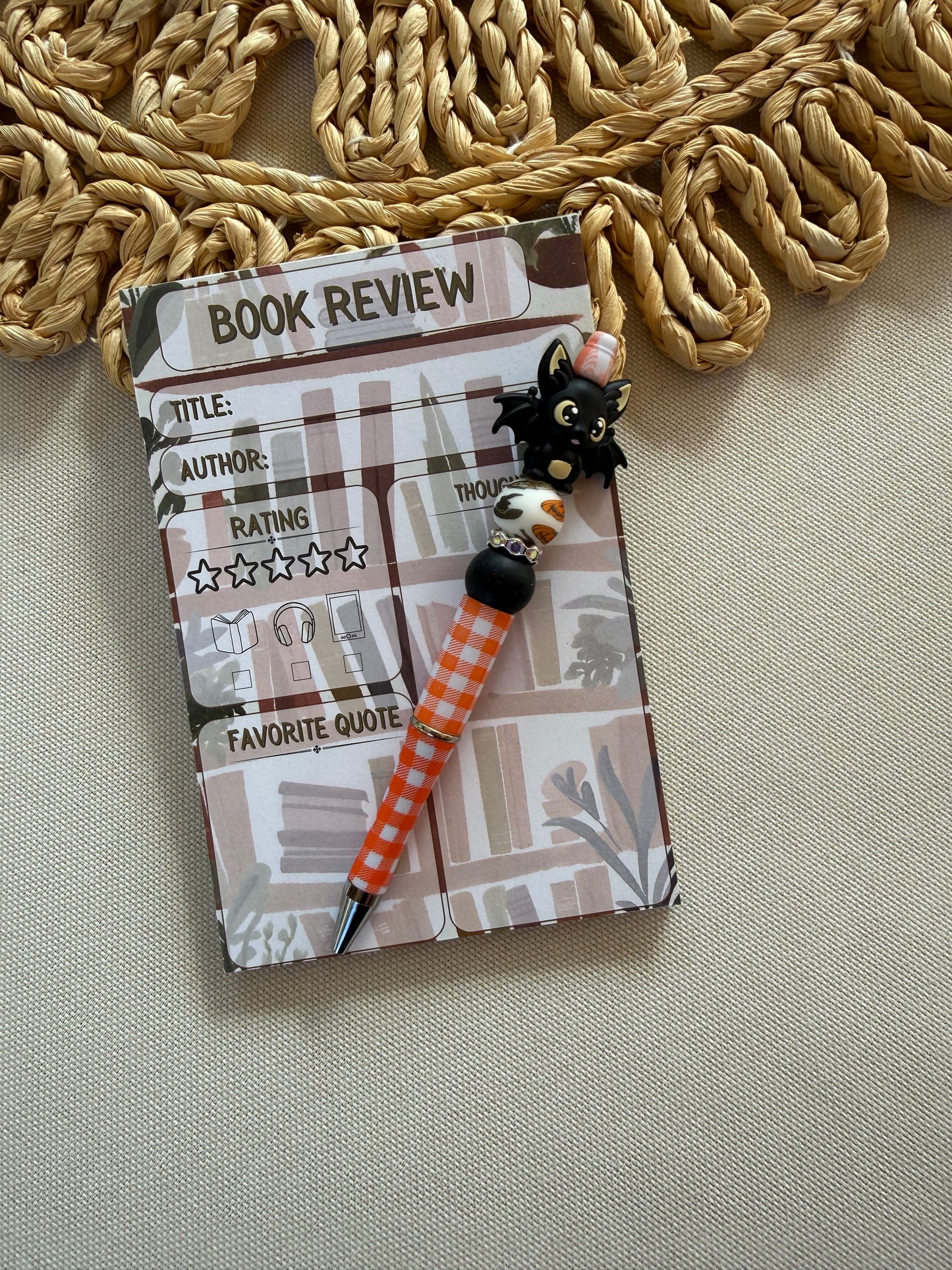 Checkered Bat Pen