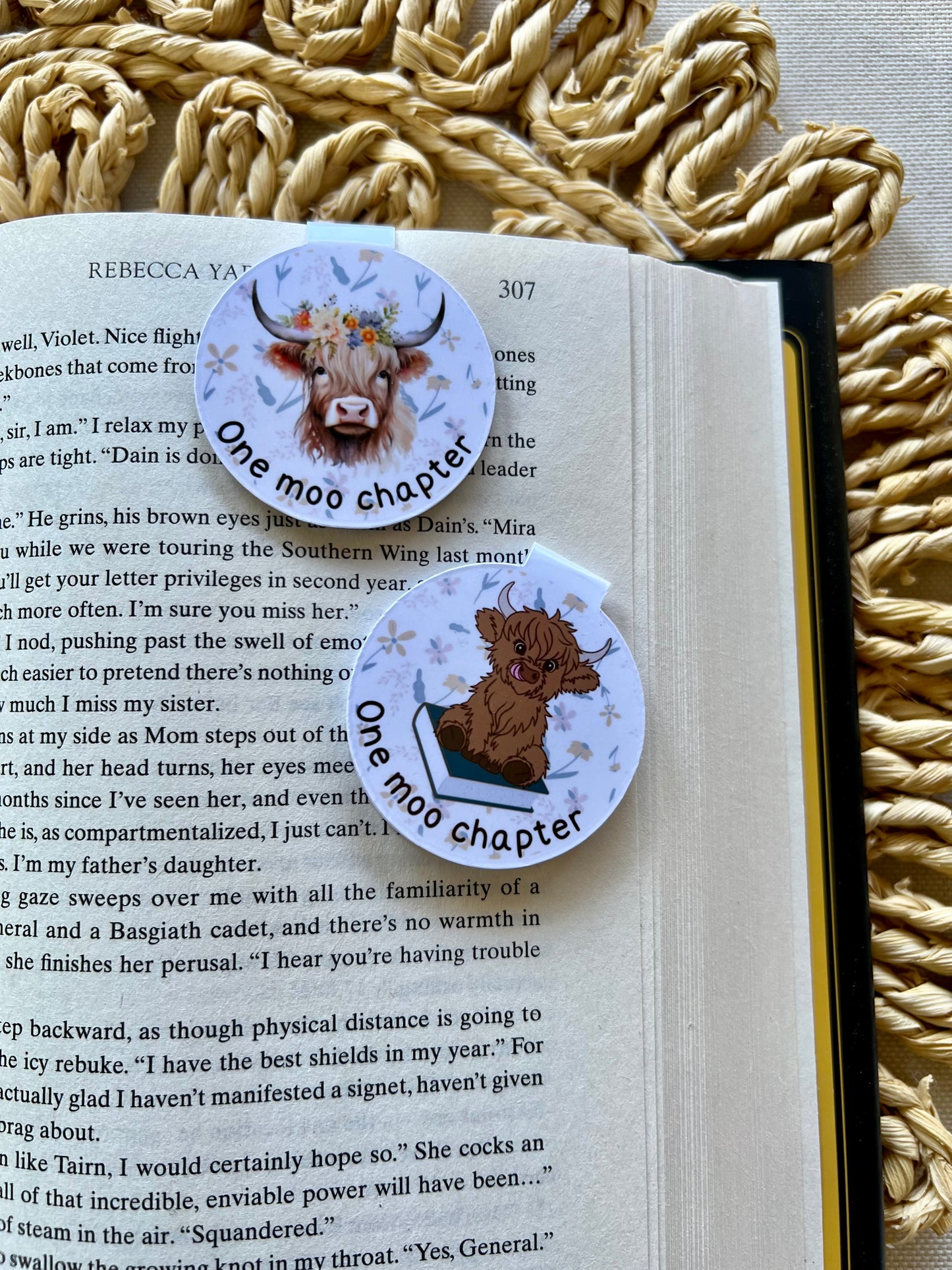 One moo chapter Magnetic Bookmark