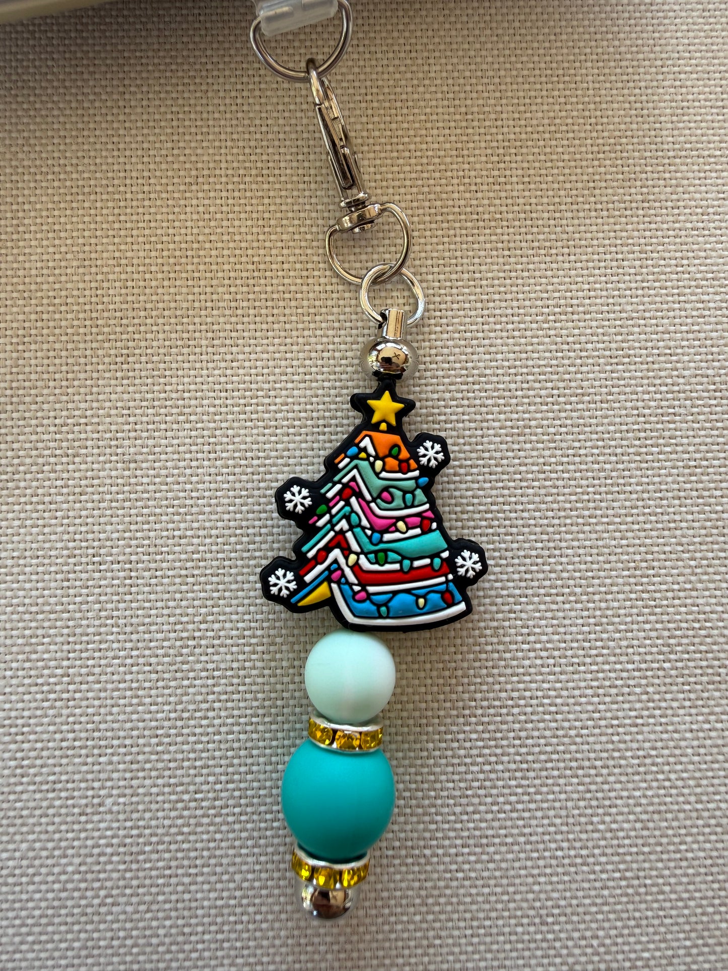 Bookmas Tree Tethered Charm