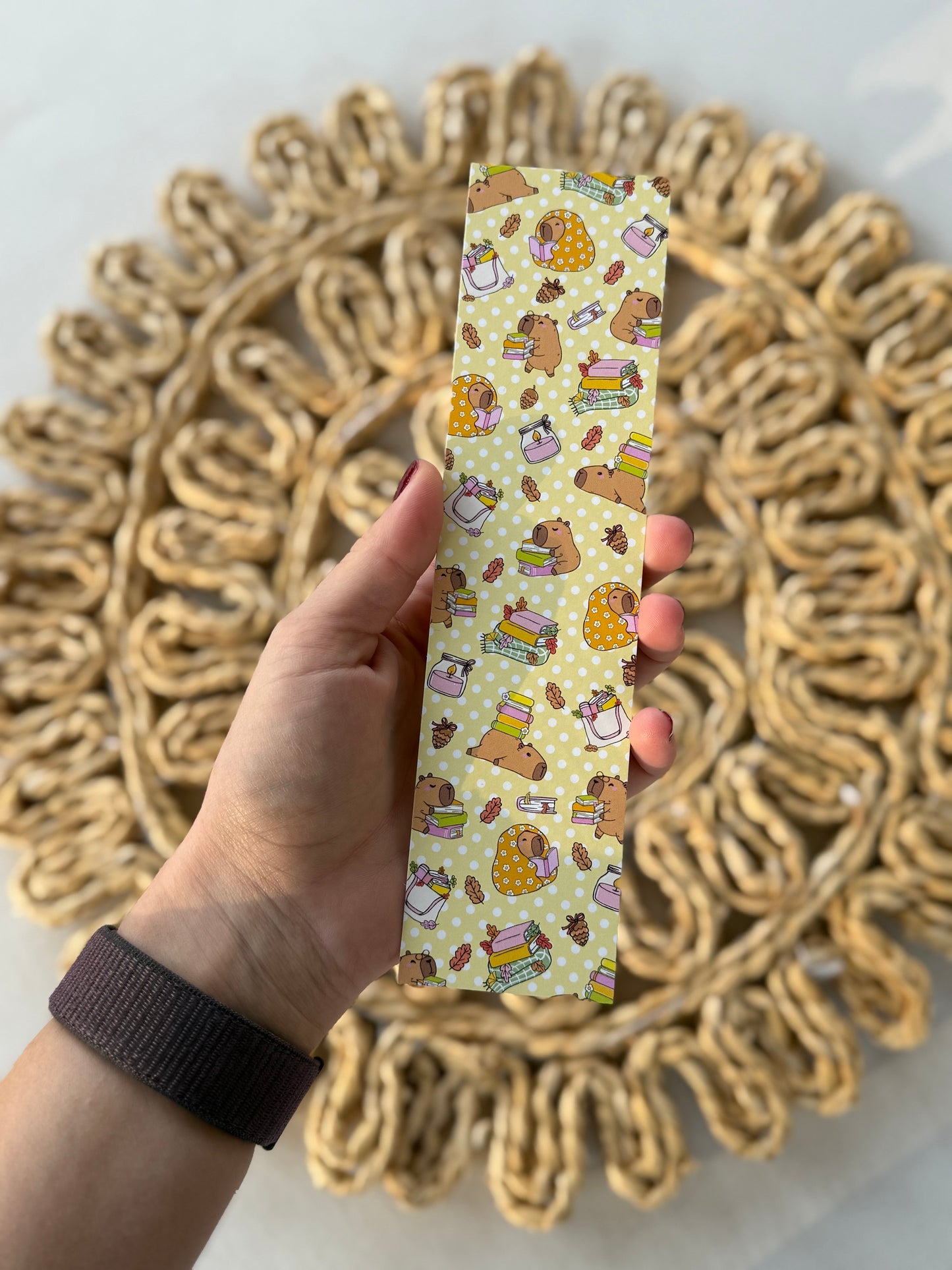 Cutie Capybara Classic Bookmark