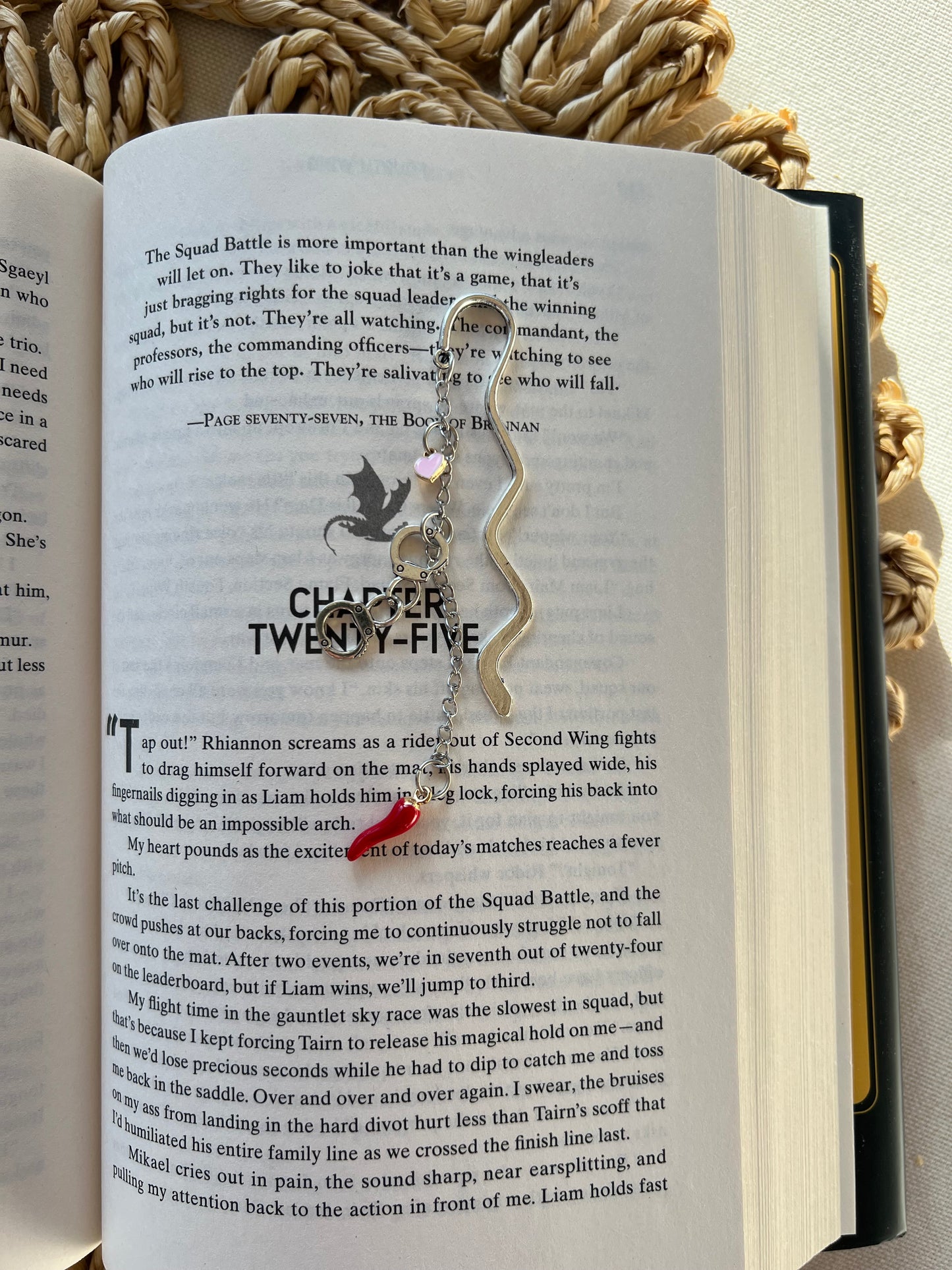 Smutty Charm Bookmark