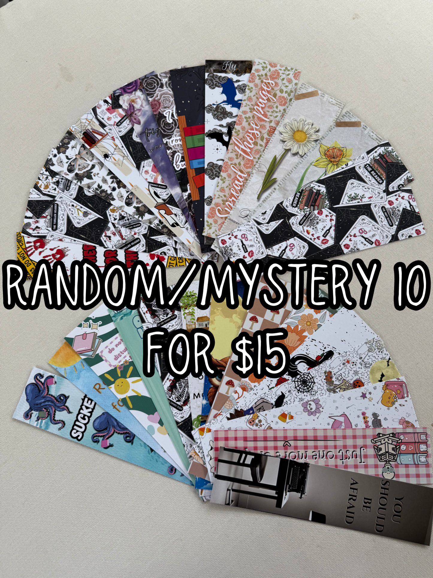 Mystery Set of Classic Bookmarks