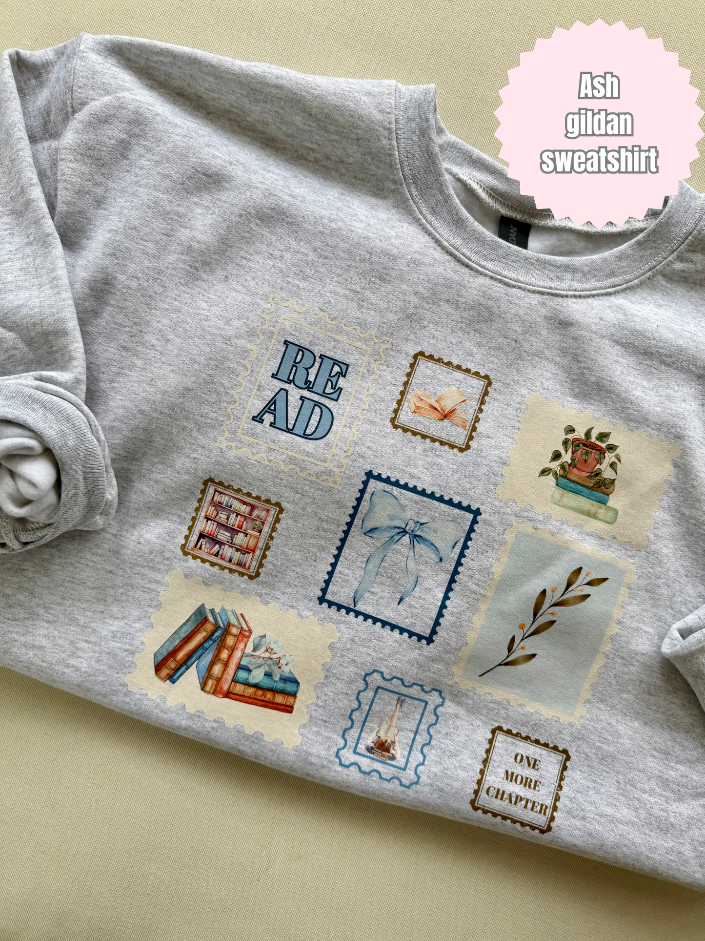 Blue Stamps Shirt