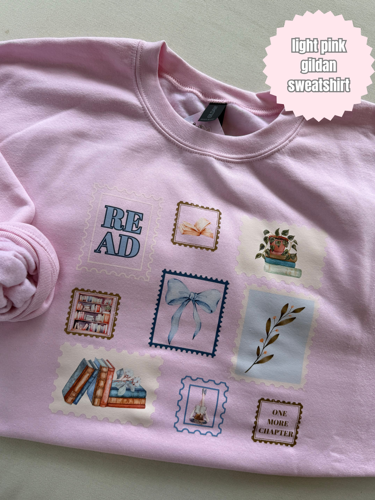Blue Stamps Shirt