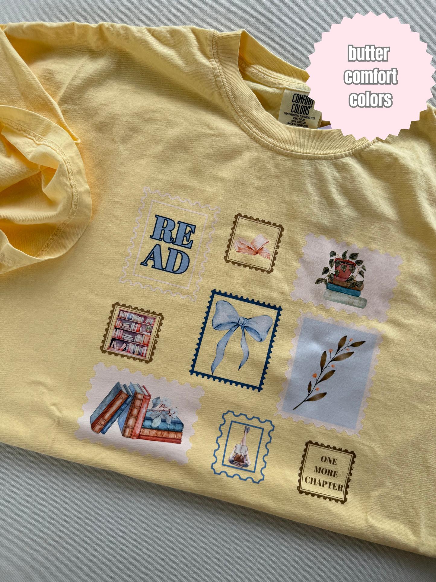 Blue Stamps Shirt