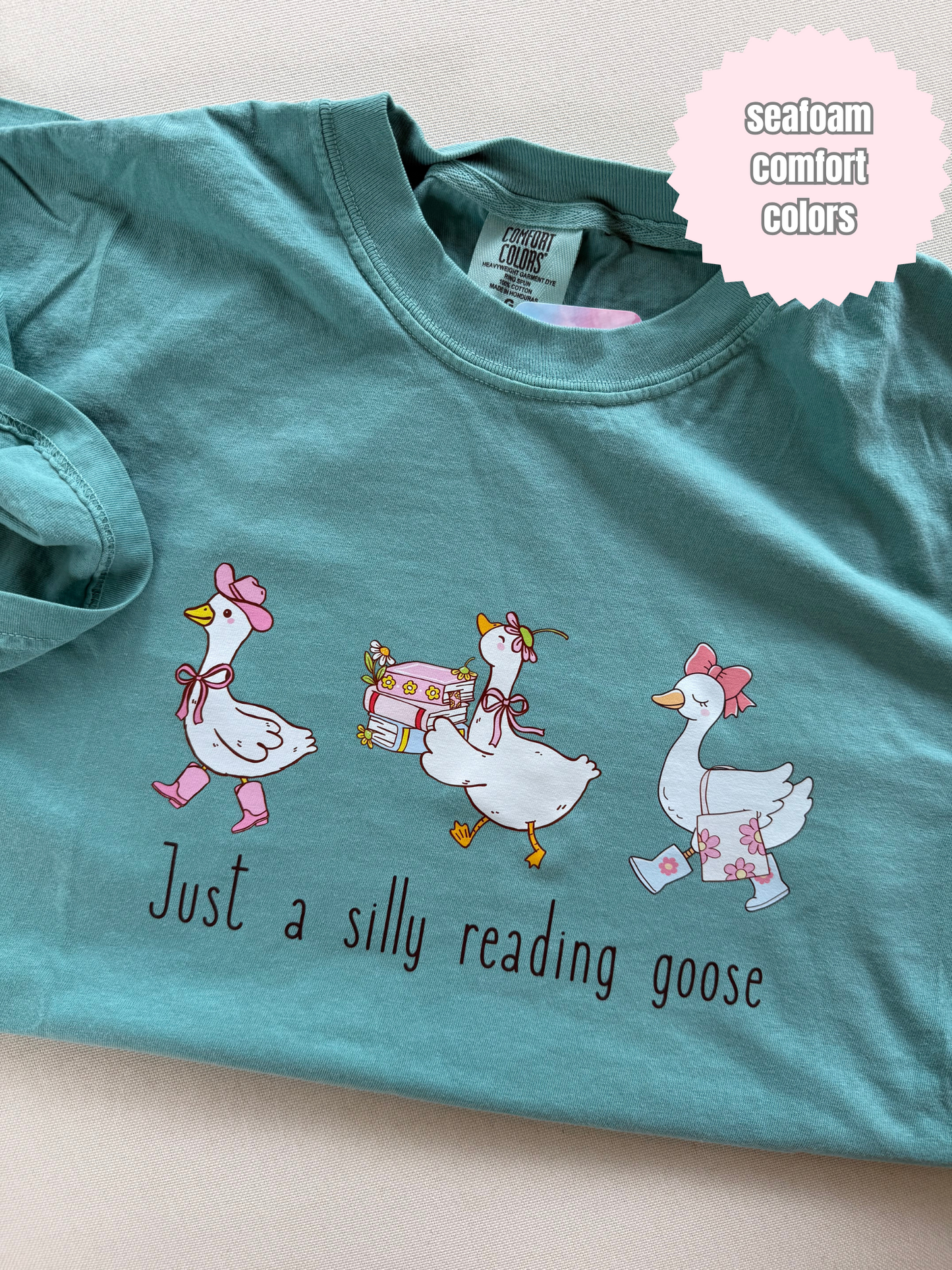 Just a silly reading goose Shirt