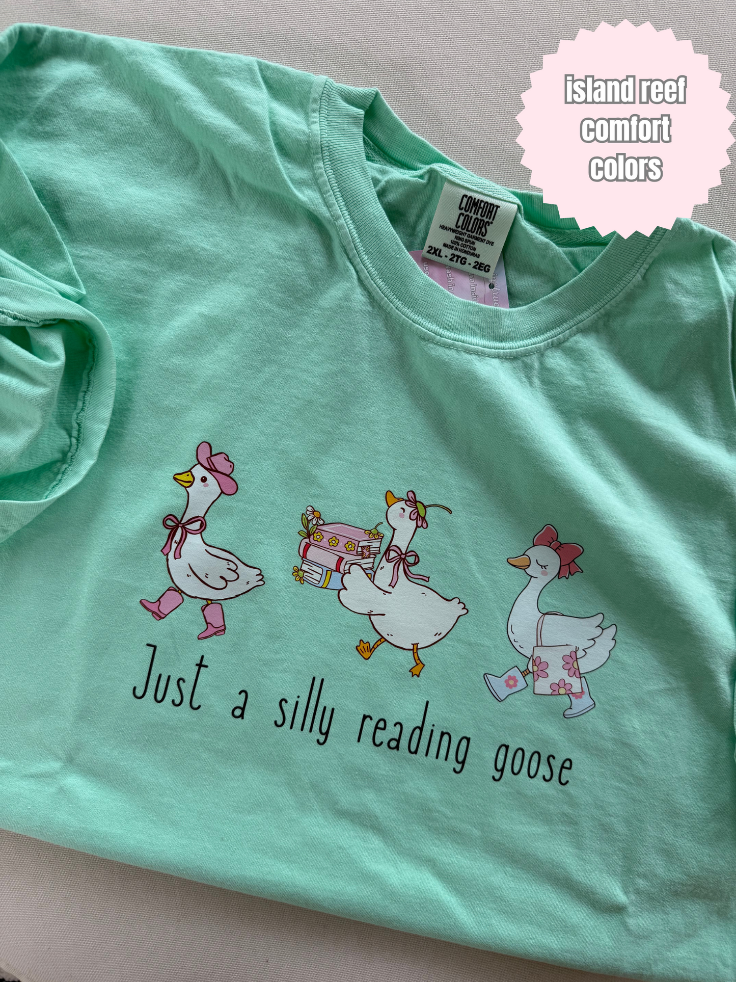 Just a silly reading goose Shirt
