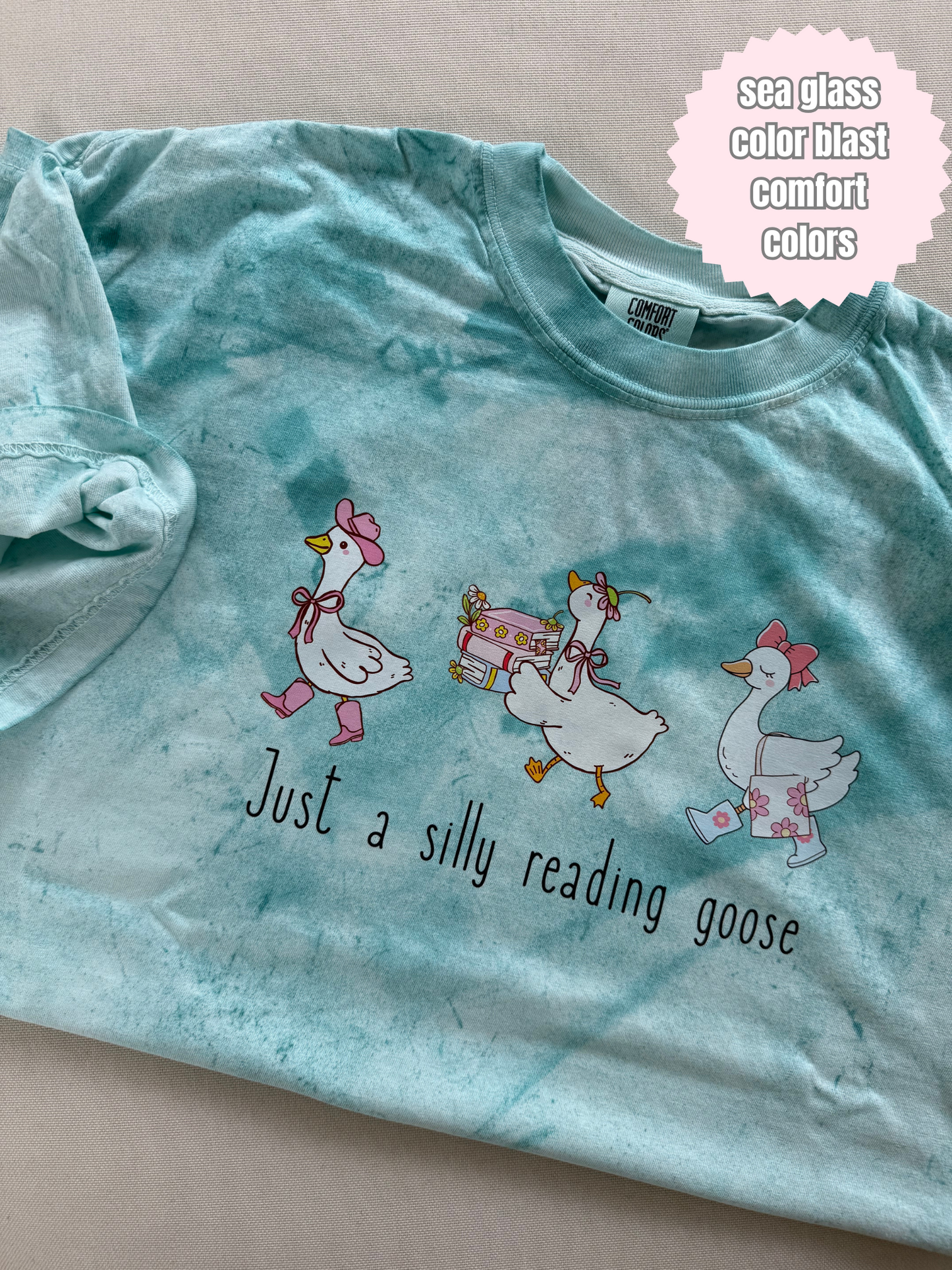 Just a silly reading goose Shirt