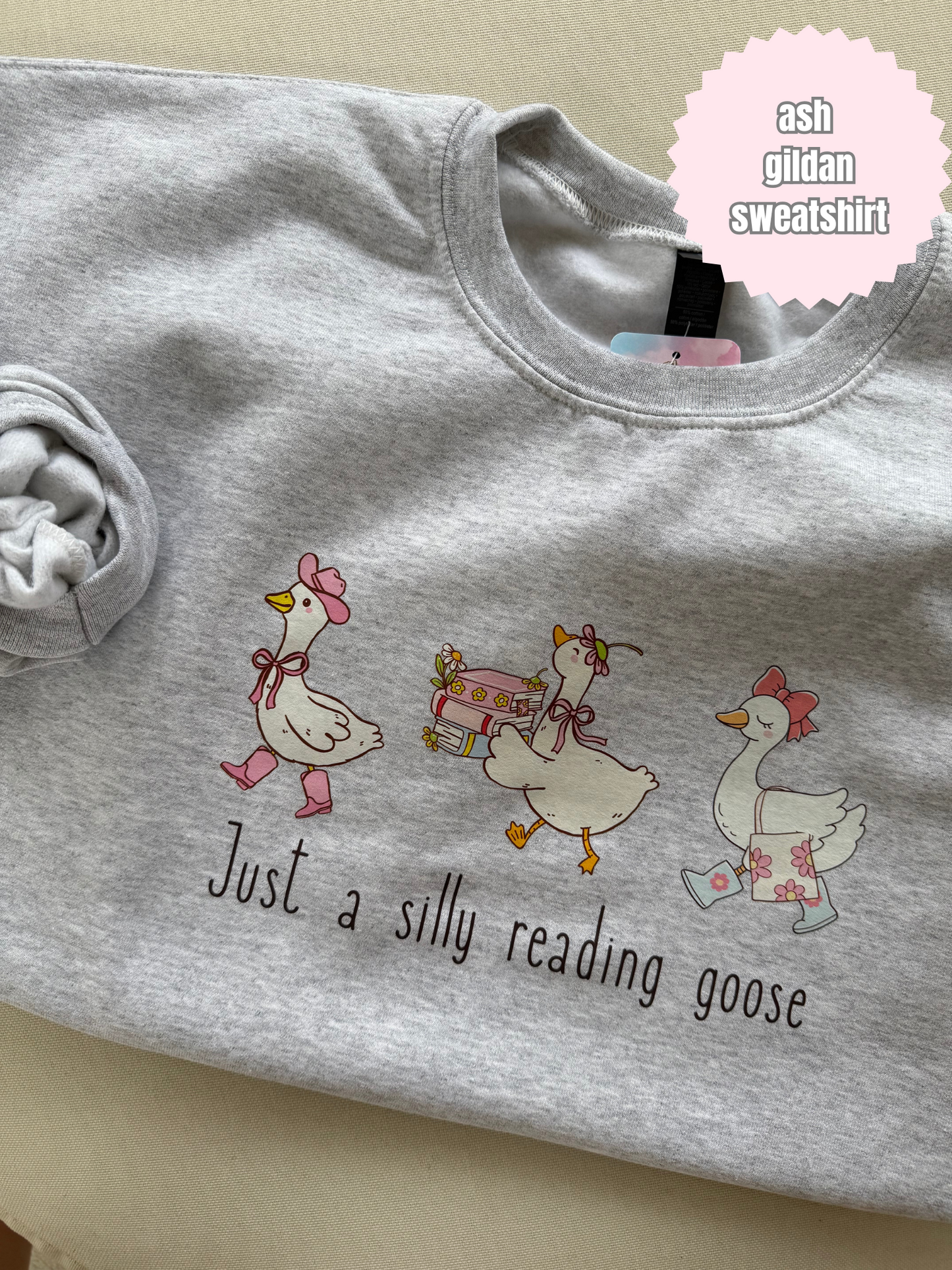 Just a silly reading goose Shirt