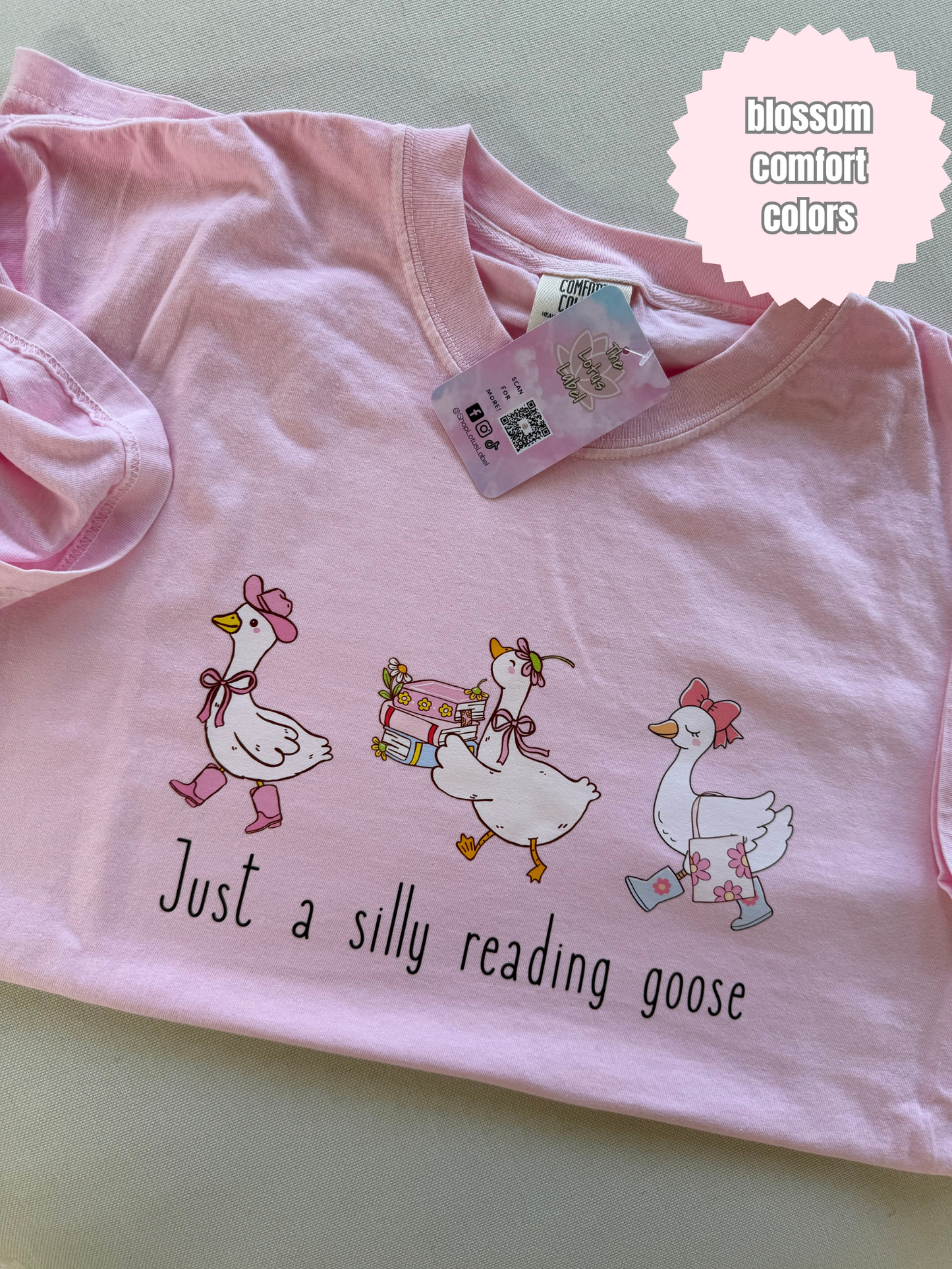 Just a silly reading goose Shirt