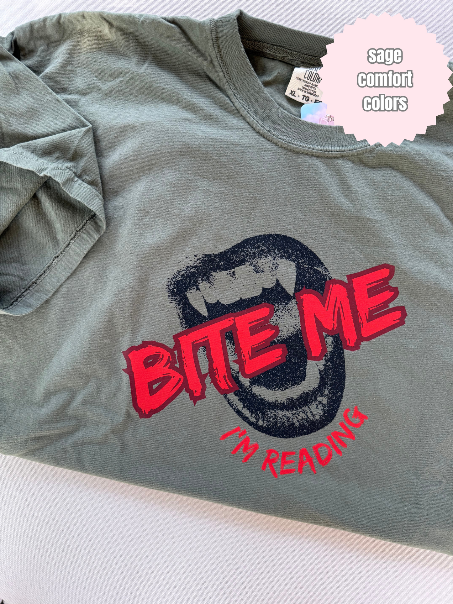 Bite me I'm Reading Shirt