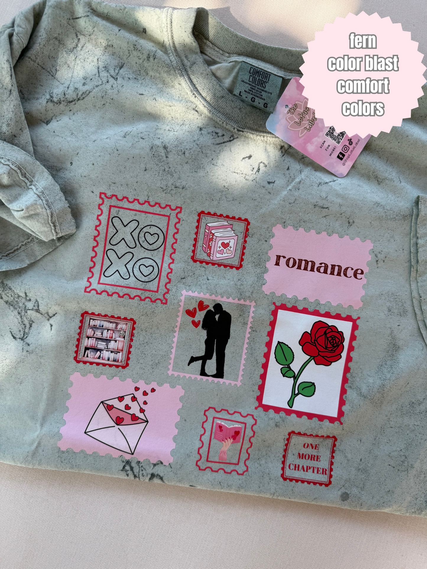 Romance Stamps Shirt