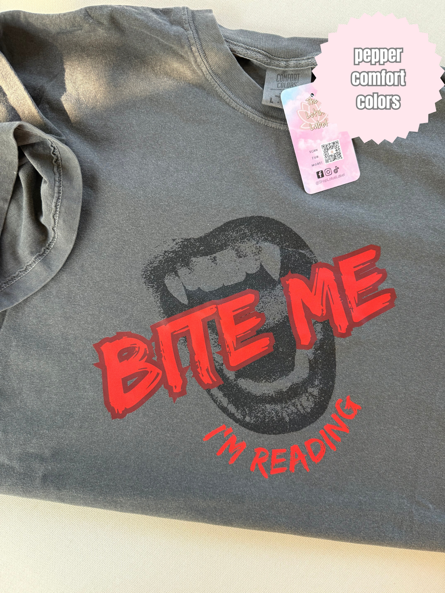 Bite me I'm Reading Shirt