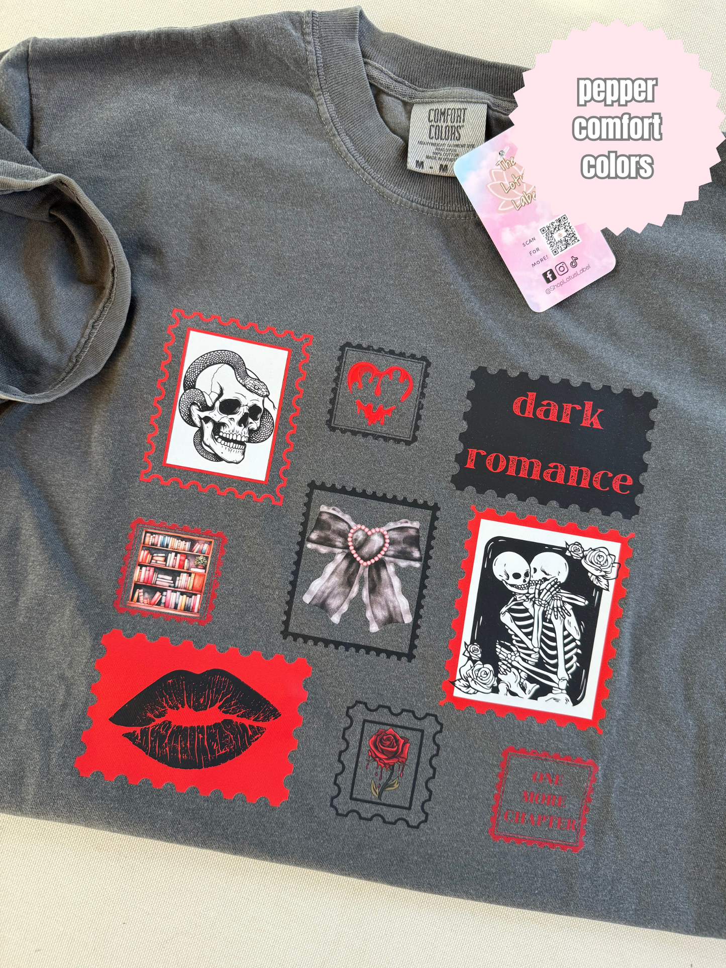 Dark Romance Stamps Shirt