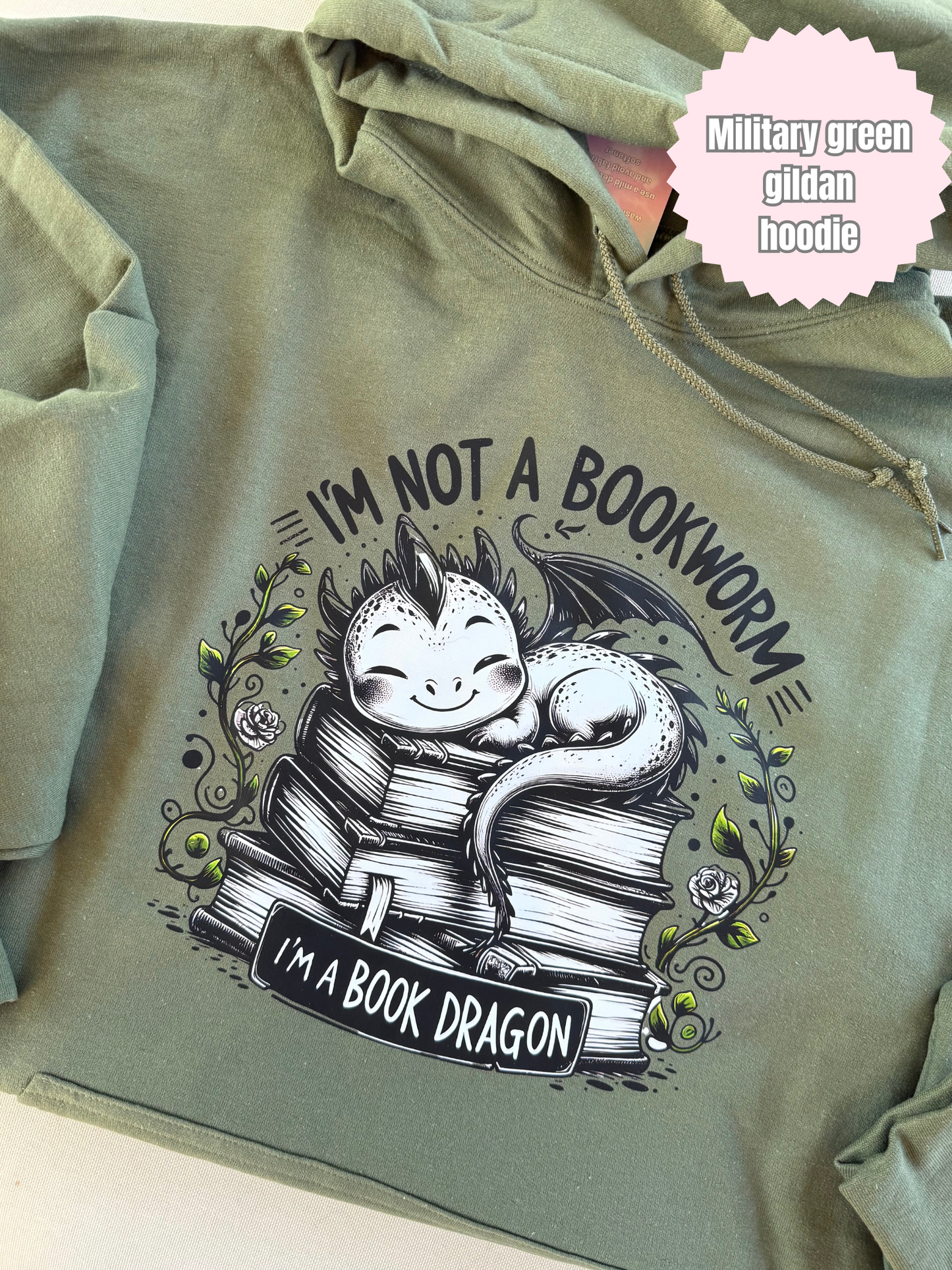 Not a Bookworm, Book Dragon Shirt
