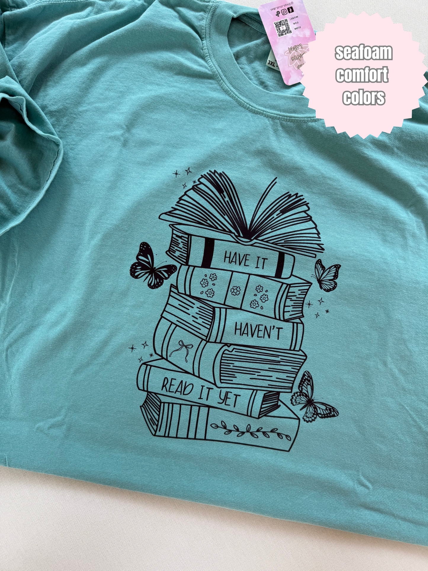 Have it Haven't Read it Yet Shirt (black)