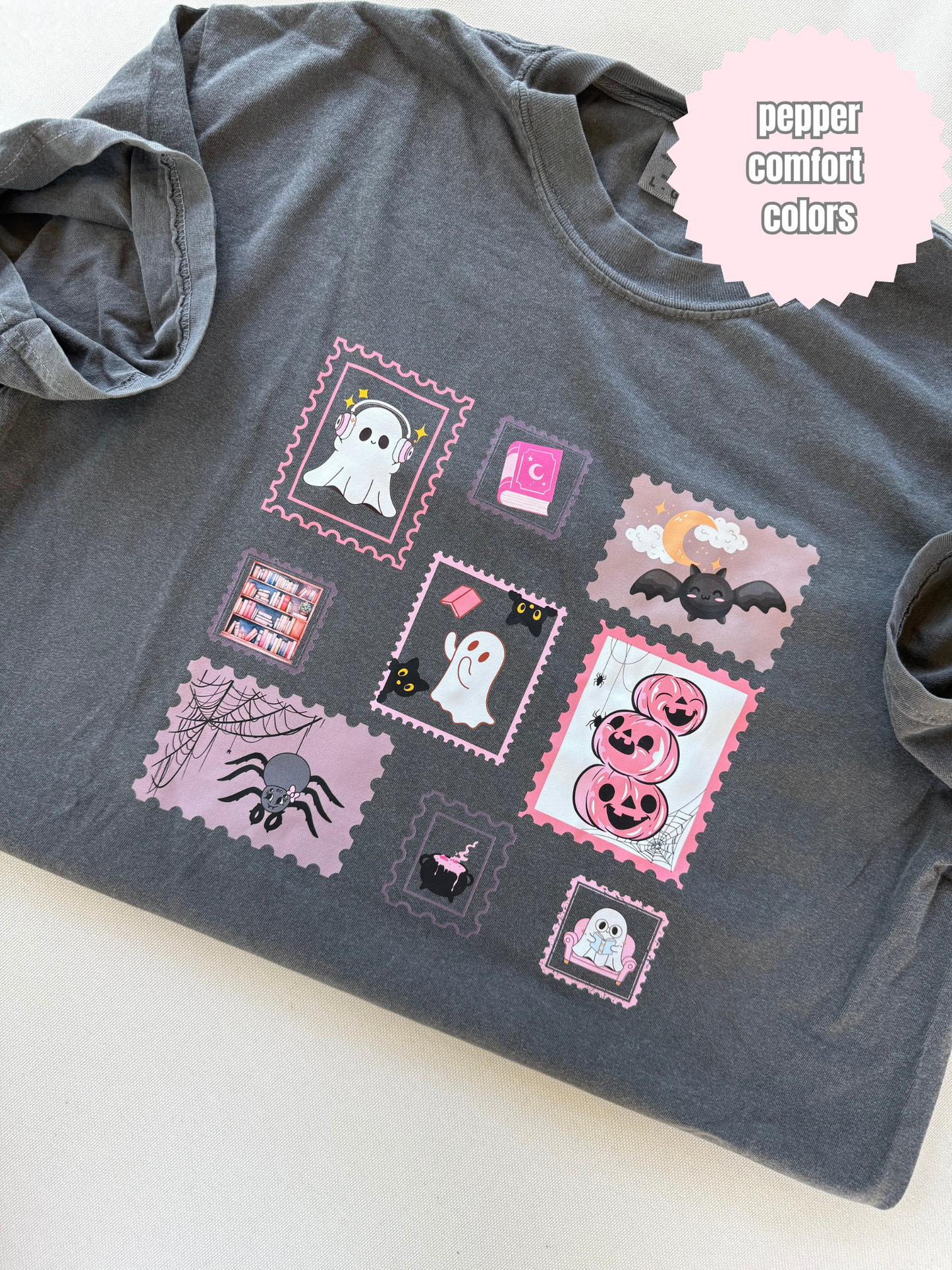Cutesy Halloween Stamps Shirt