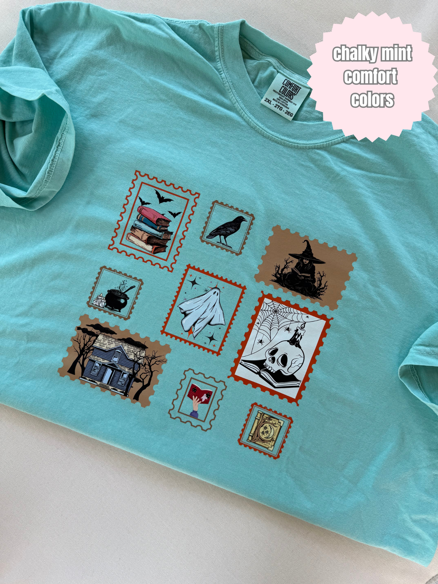 Spooky Halloween Stamps Shirt