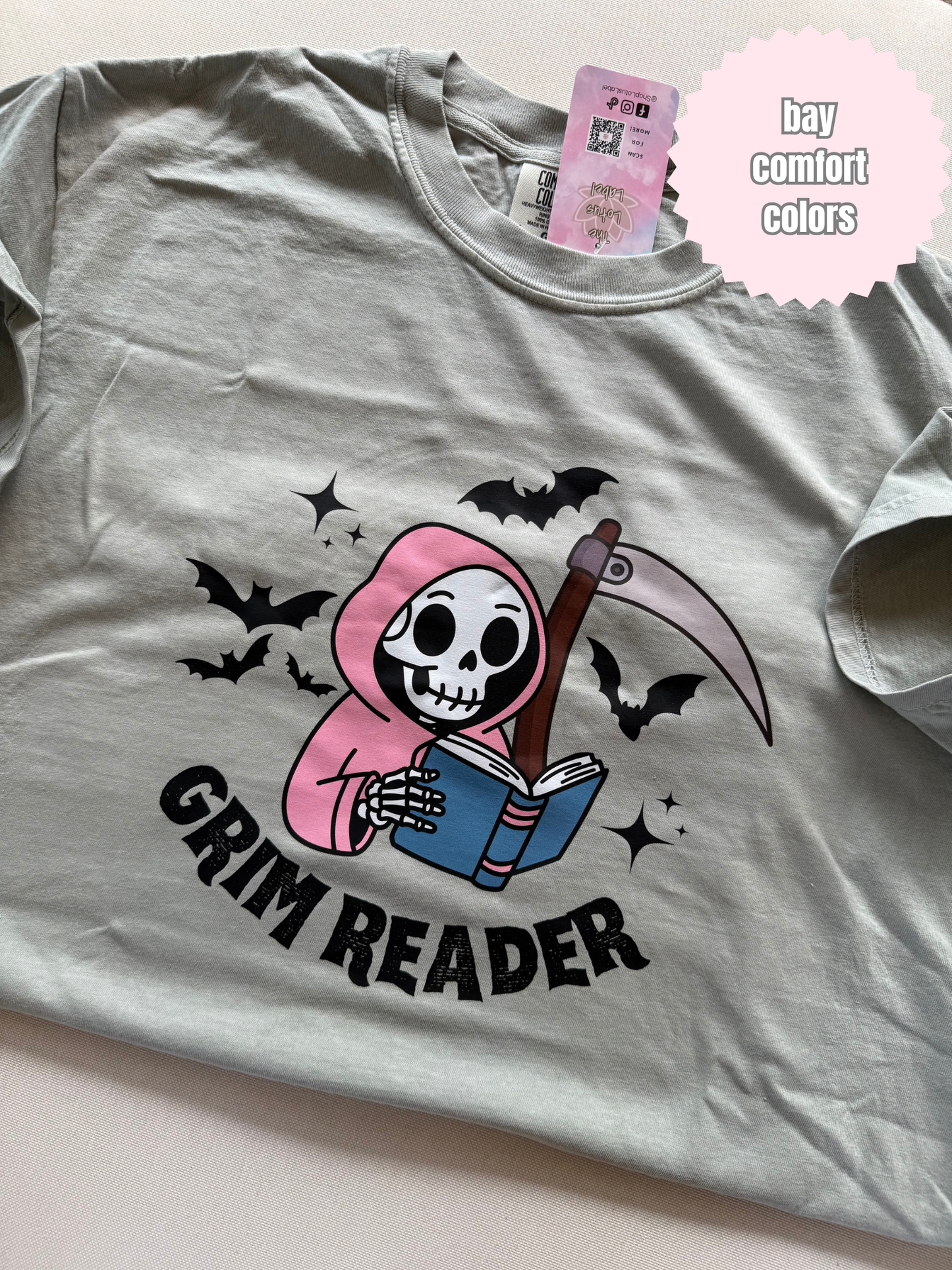 Cutesy Grim Reader Shirt