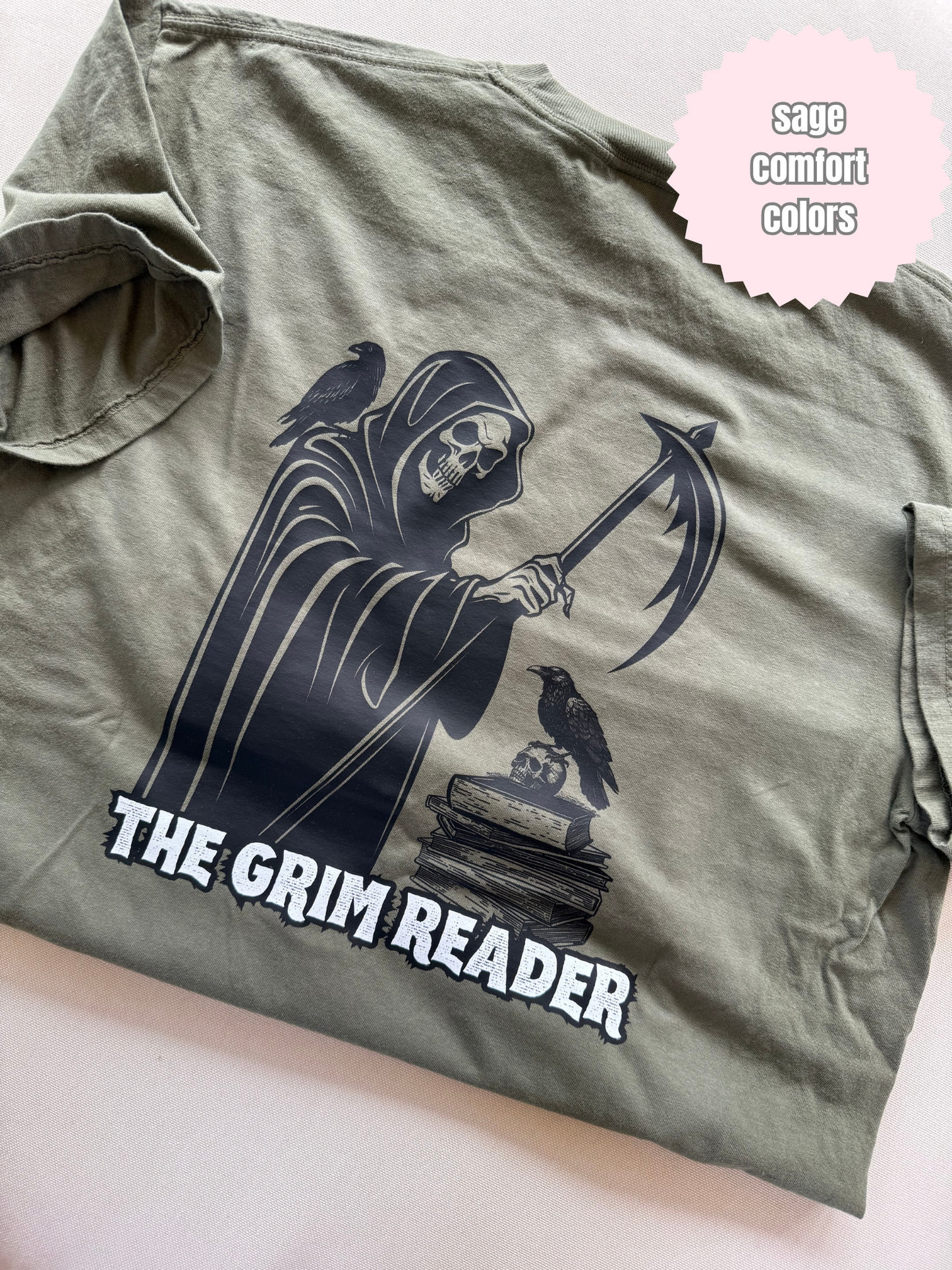 Spooky Grim Reader Shirt