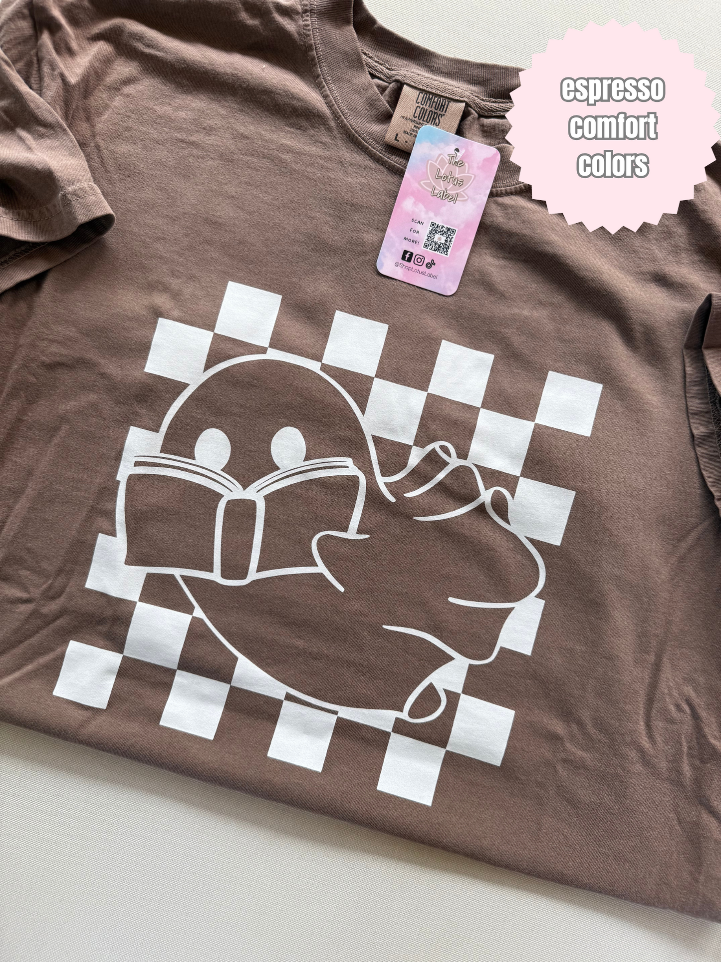 Checkered Ghost Shirt