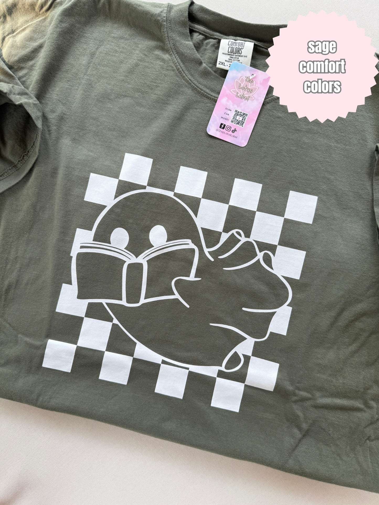 Checkered Ghost Shirt