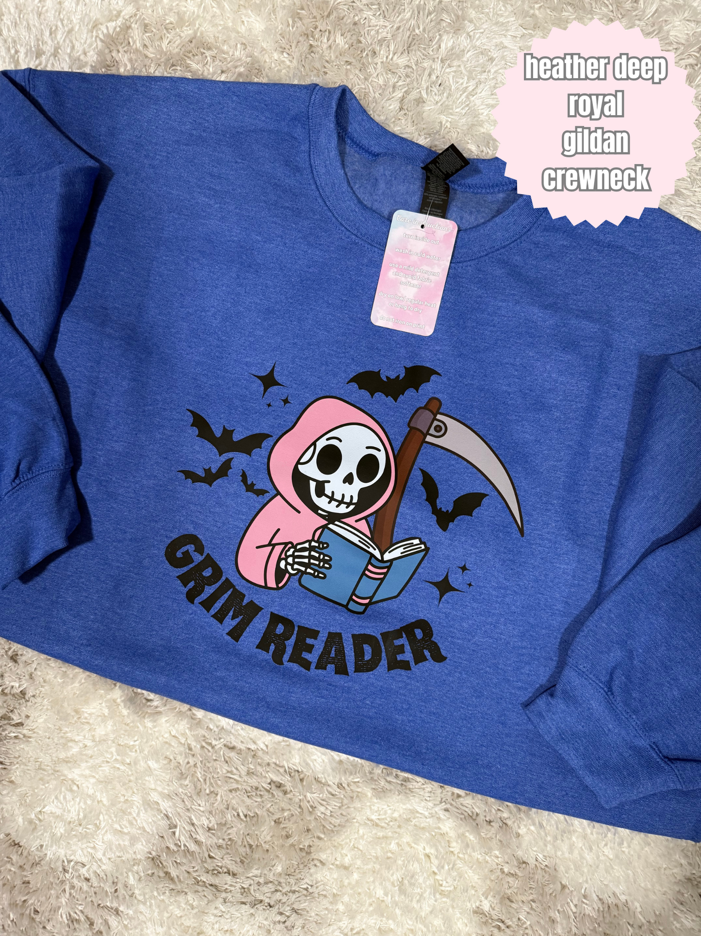 Cutesy Grim Reader Shirt