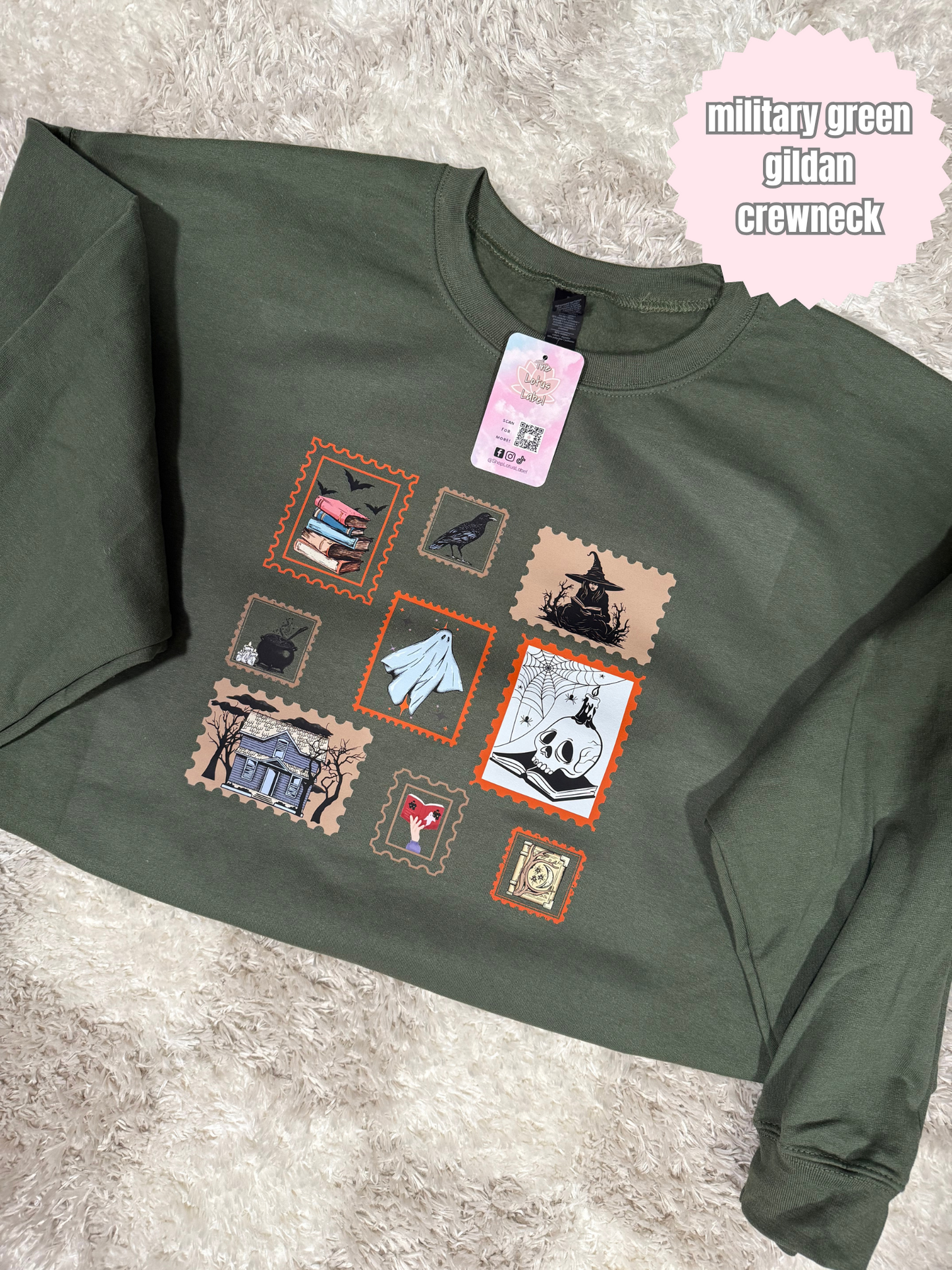 Spooky Halloween Stamps Shirt