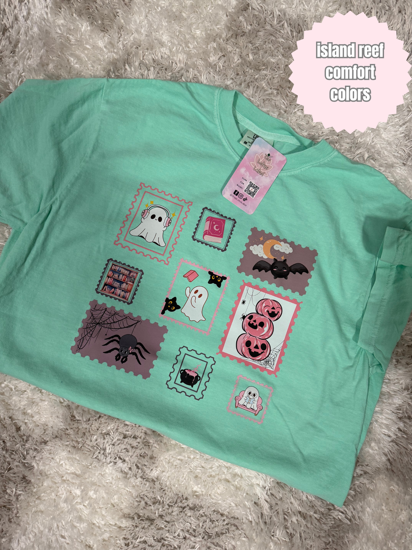 Cutesy Halloween Stamps Shirt