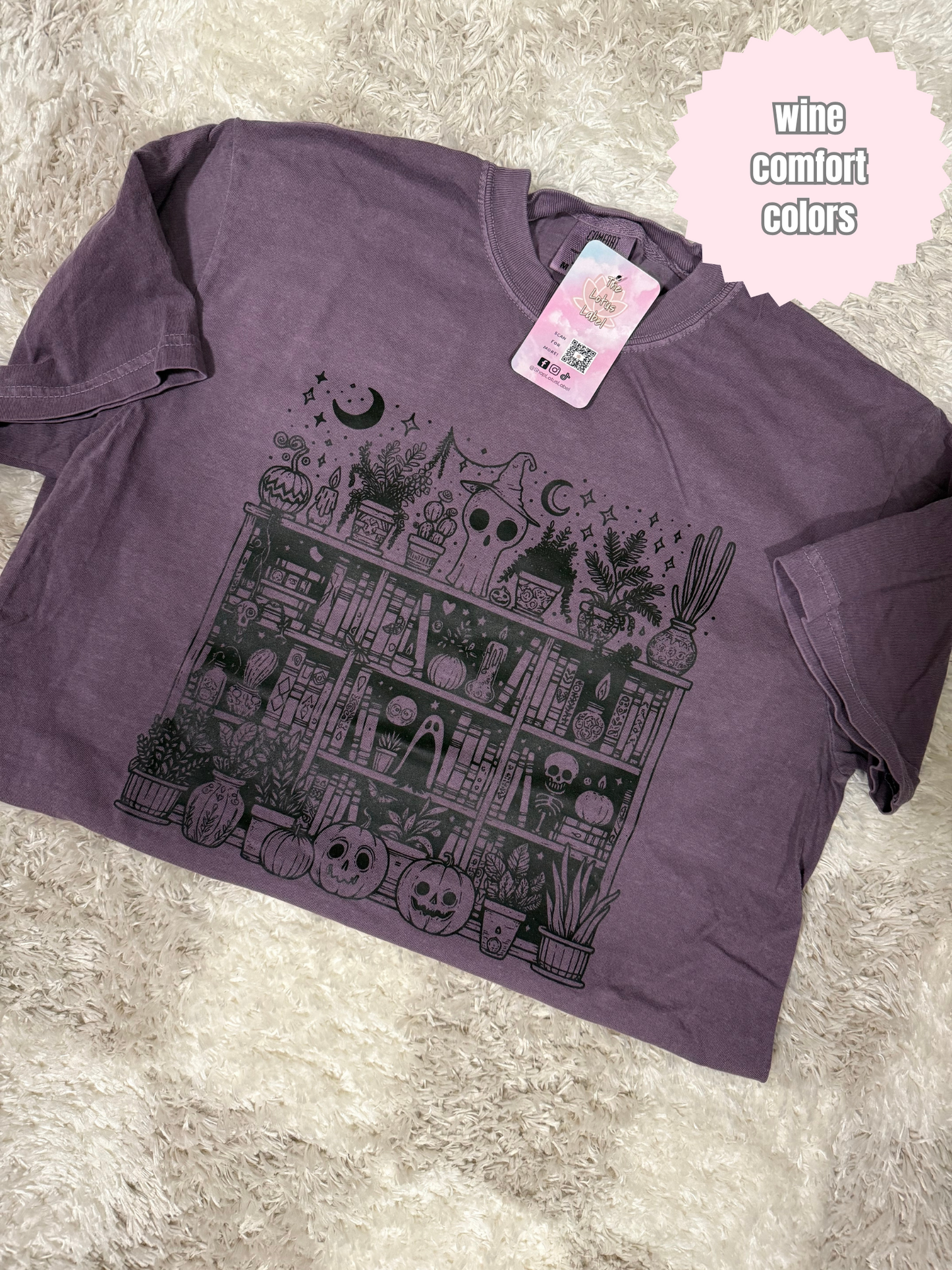 Spooky Bookshelf Shirt