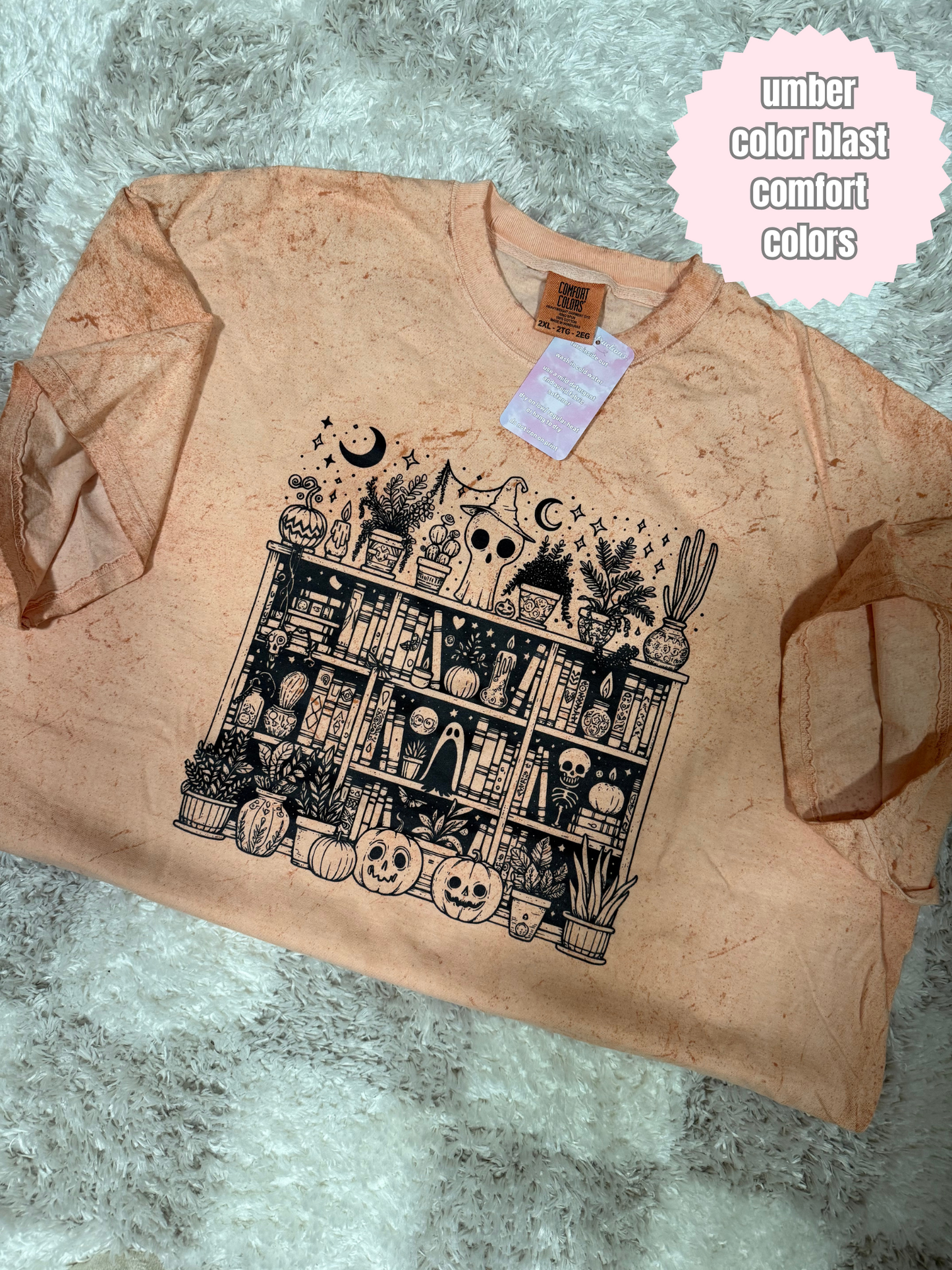 Spooky Bookshelf Shirt