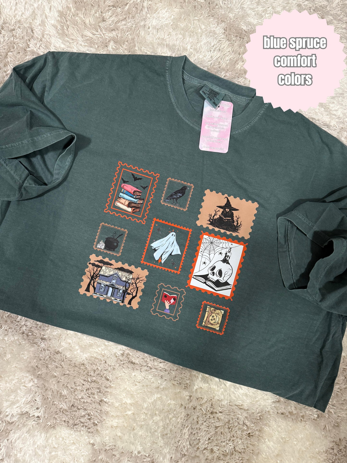 Spooky Halloween Stamps Shirt