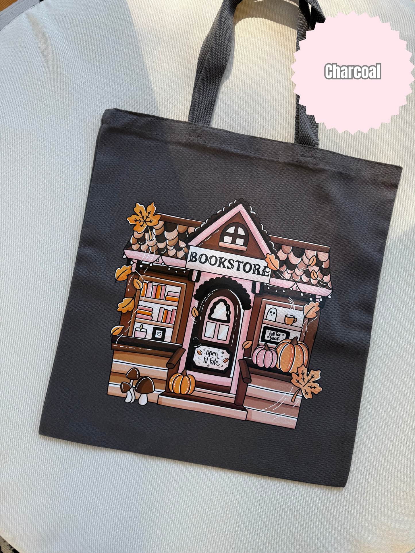 Fall Bookstore Tote Bag