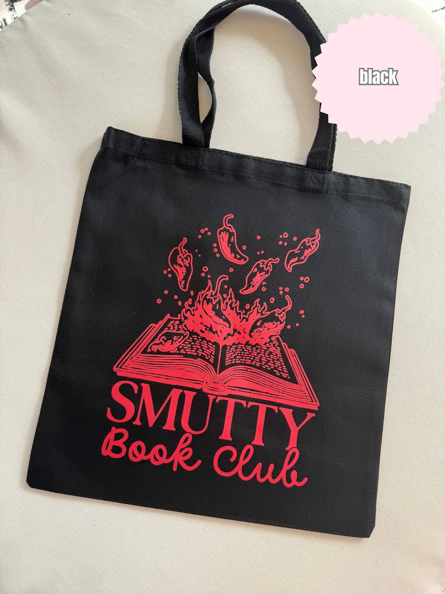 Smutty Book Club Tote Bag